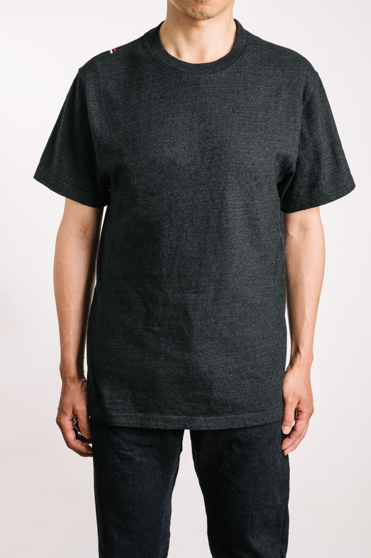 GY8714S HEAVY BLACK T-SHIRT (NATURAL SUMI INK DYE),, large image number 0