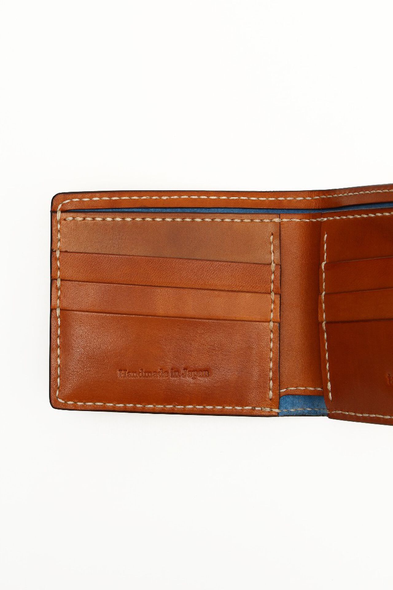 Saddle Short Wallet without Coin Pocket (BROWN),, large image number 5
