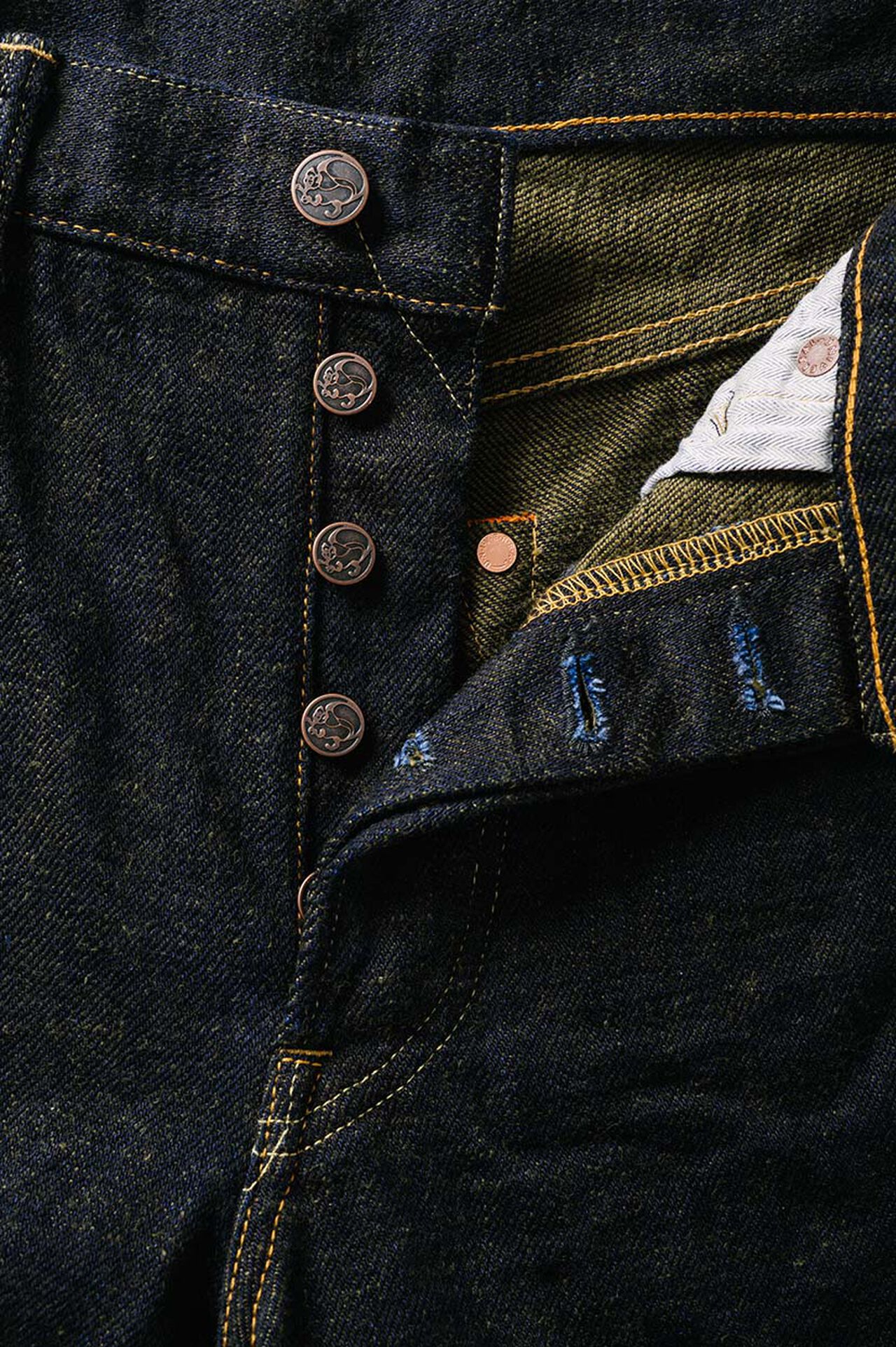 HK6561R
"Heavy Kusaki" 19.5oz
Regular Straight Jeans image number 10