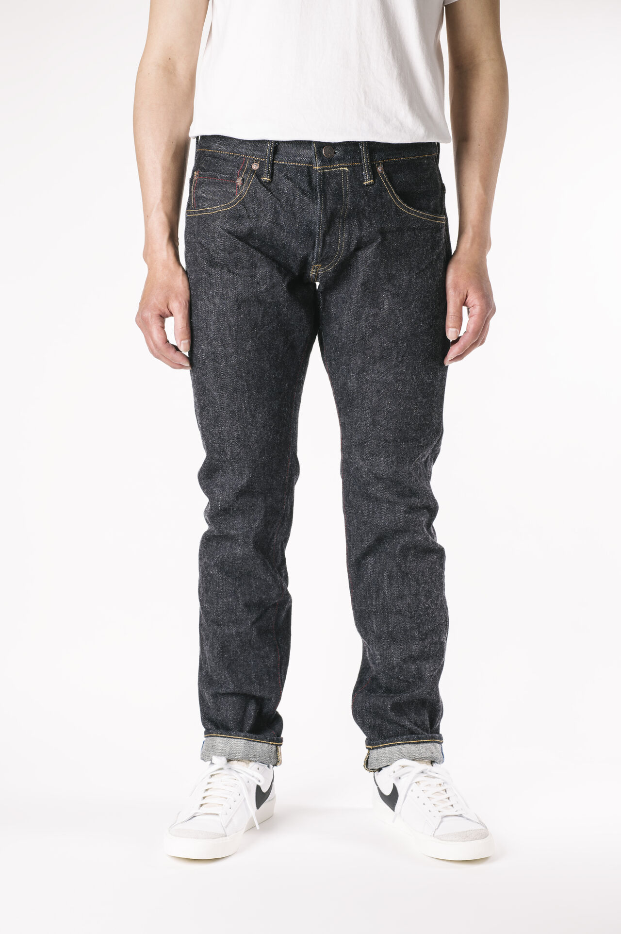 RCT 16.5OZ Red Cast Tapered Jeans image number 0