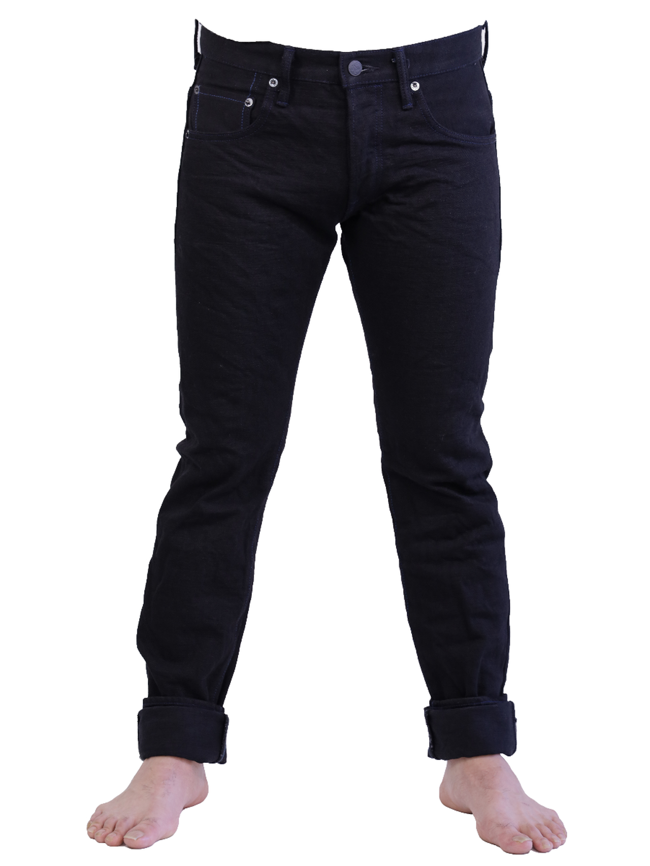 BKT 15.5oz Black Denim Tapered image number 0
