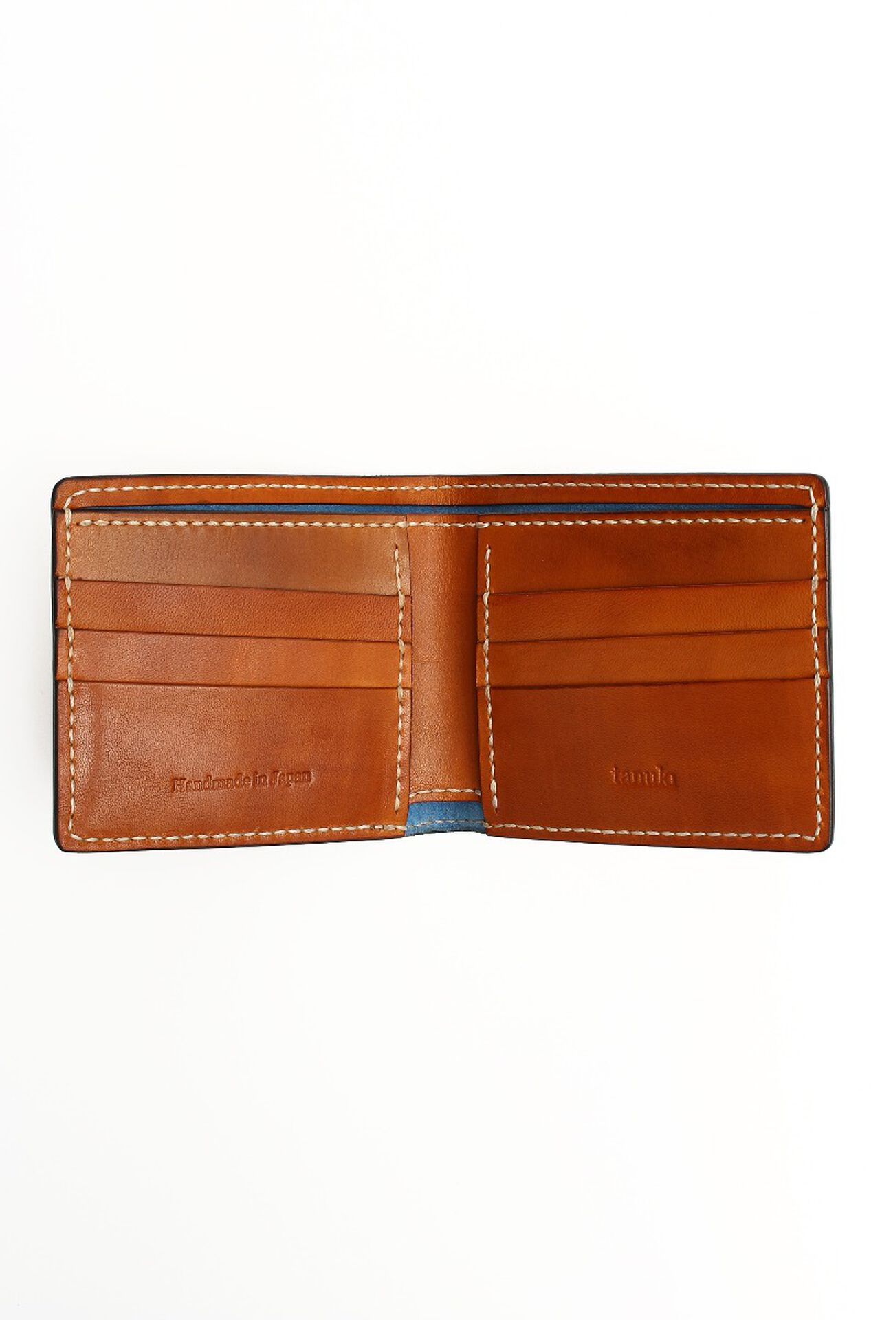 Saddle Short Wallet without Coin Pocket (BROWN),, large image number 3