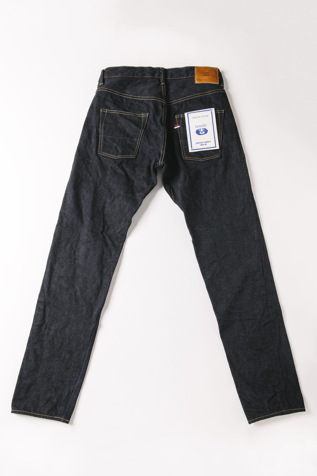 AMHT 15oz "AMAGUMO" ハイライズテーパードジーンズ,, large image number 5