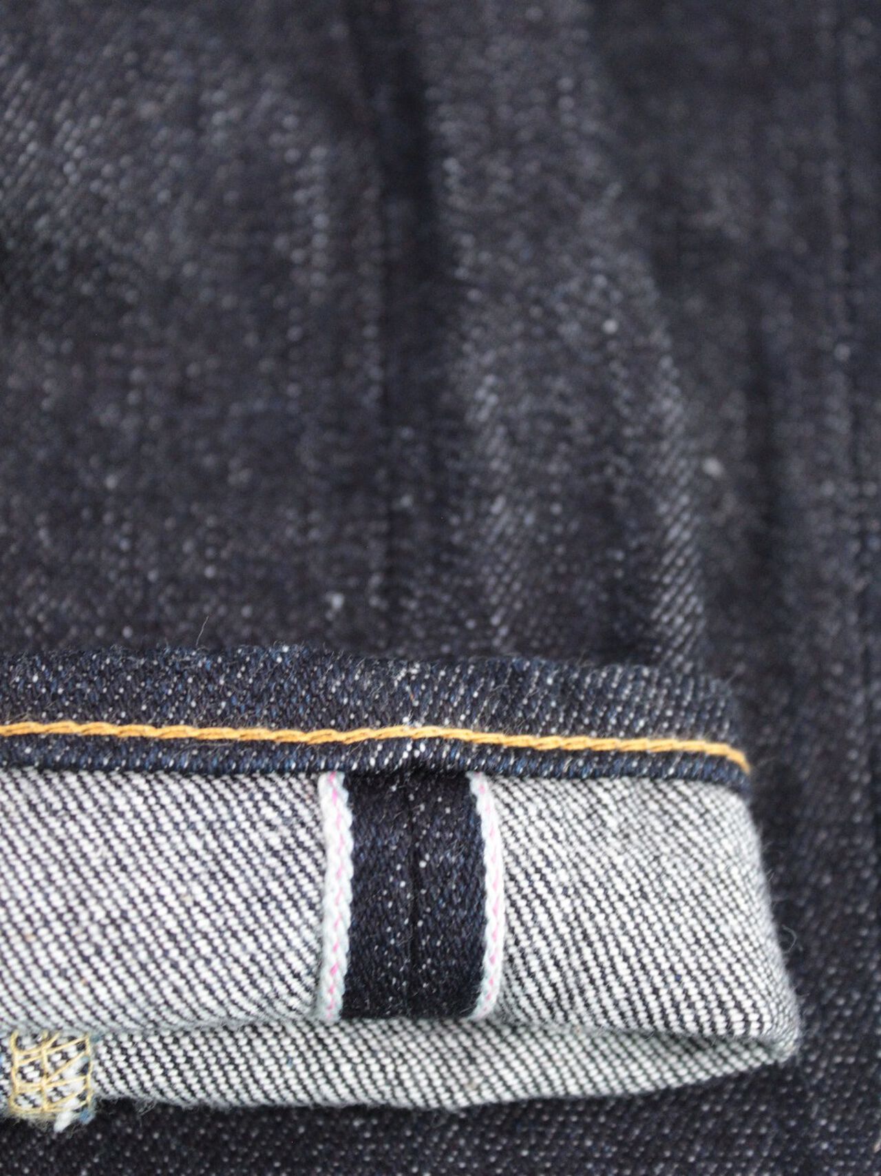 rSFU 15.5oz "FUUMA" Retro Sen Selvedge Street Tapered Jeans image number 14
