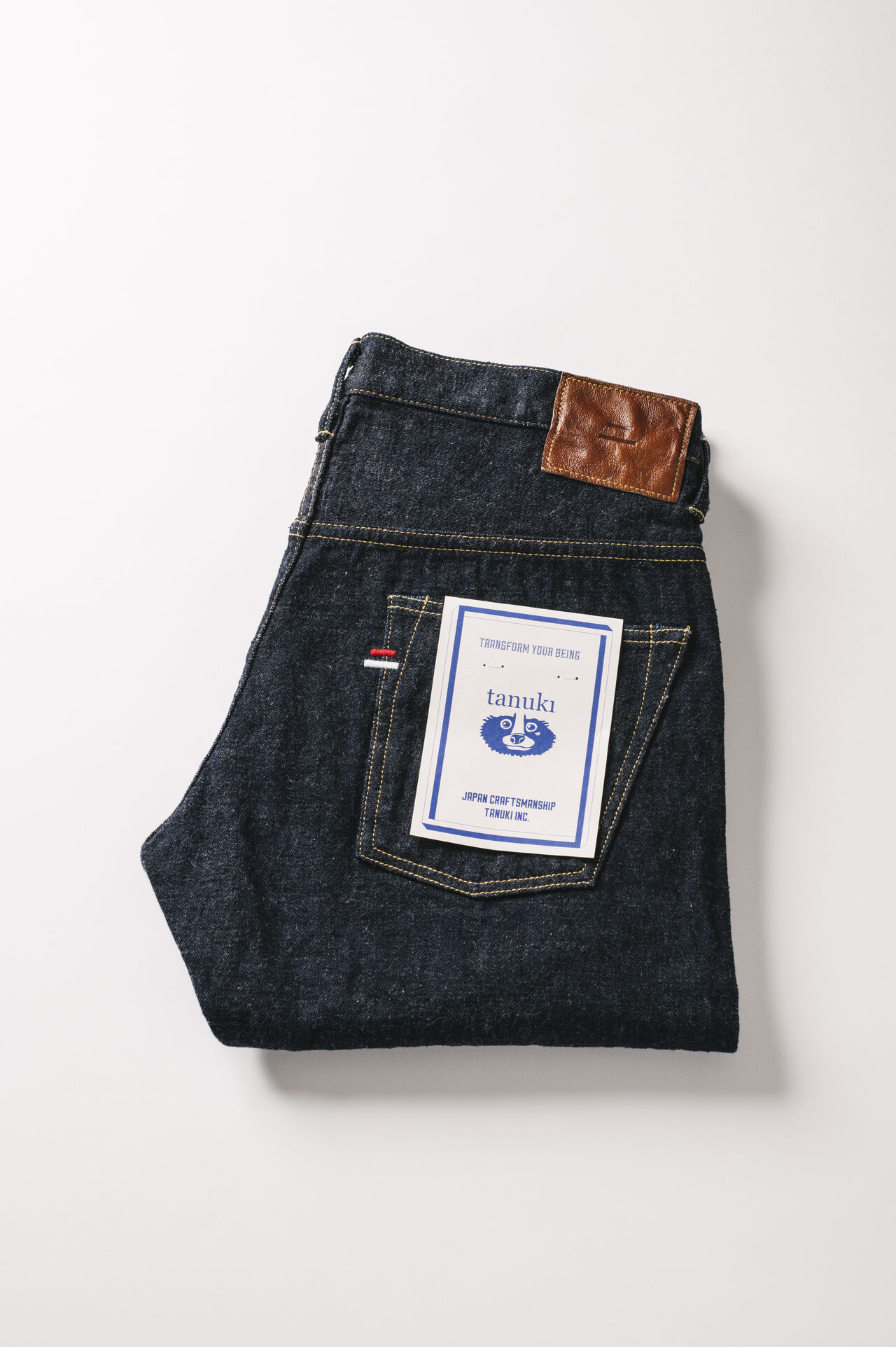 TT 12.5oz "天 (Ten)" Tapered Jeans image number 15