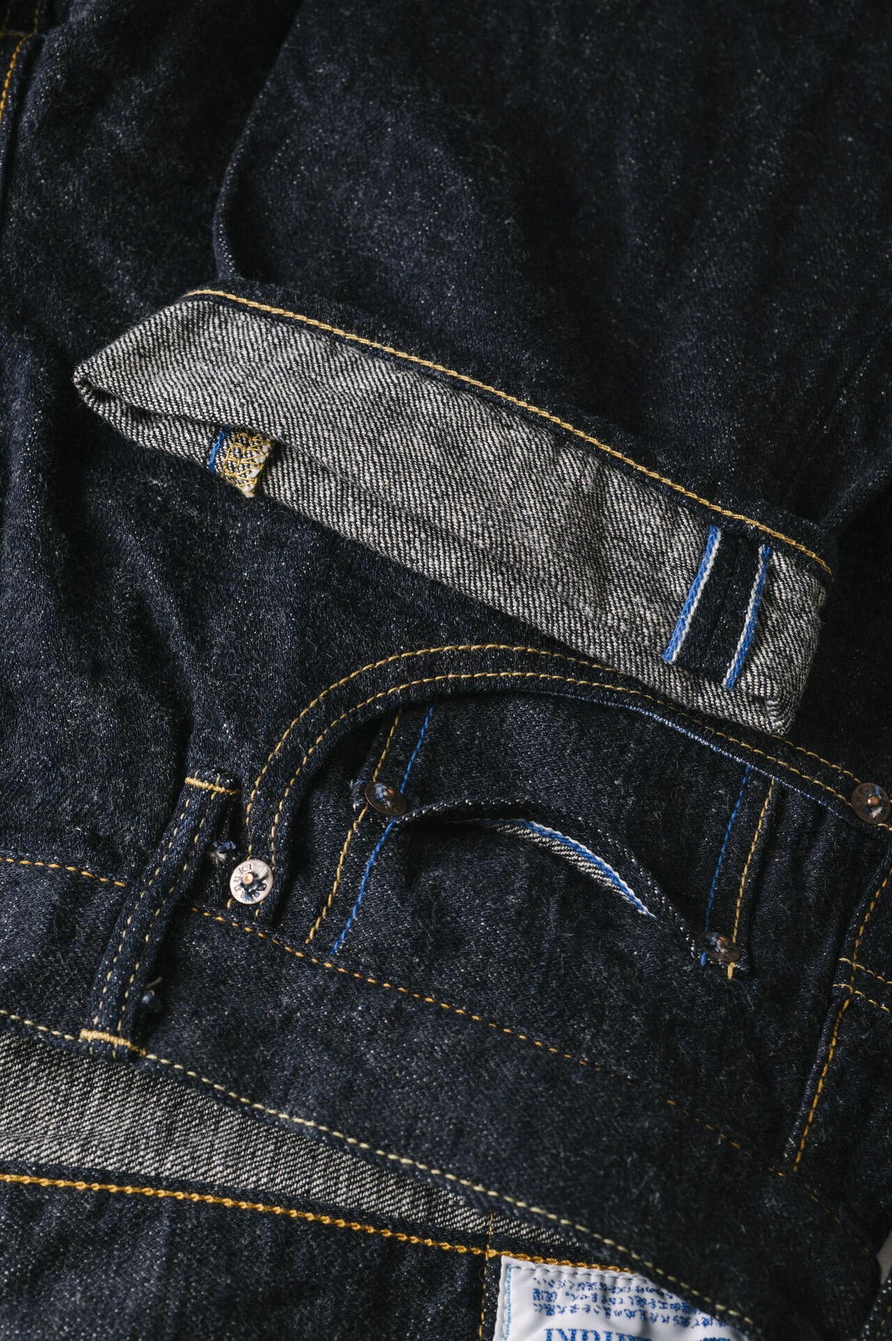 TT 12.5oz "天 (Ten)" Tapered Jeans image number 10