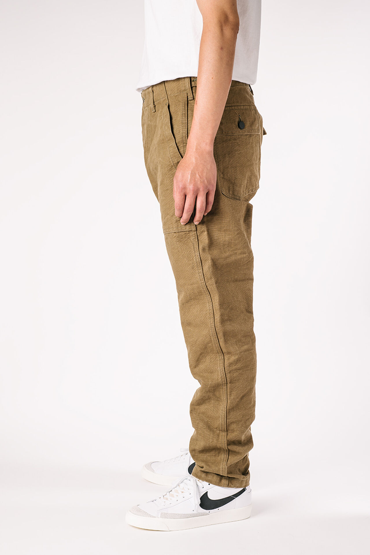 YO0905BKRBRK 25OZ UTILITY BROWN PANTS,, large image number 2