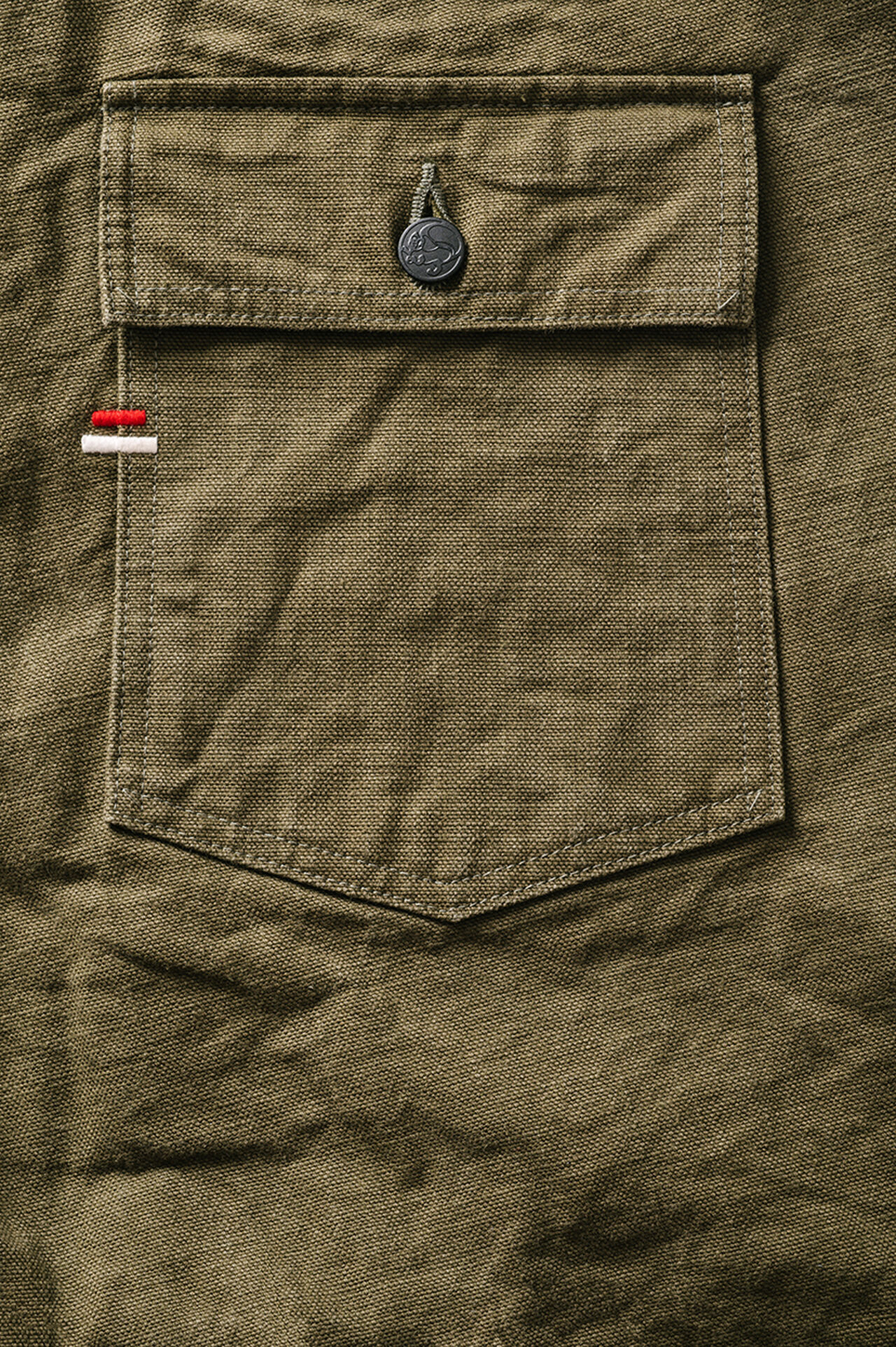 YO0905BKROLV 25OZ UTILITY OLIVE PANTS,, large image number 9