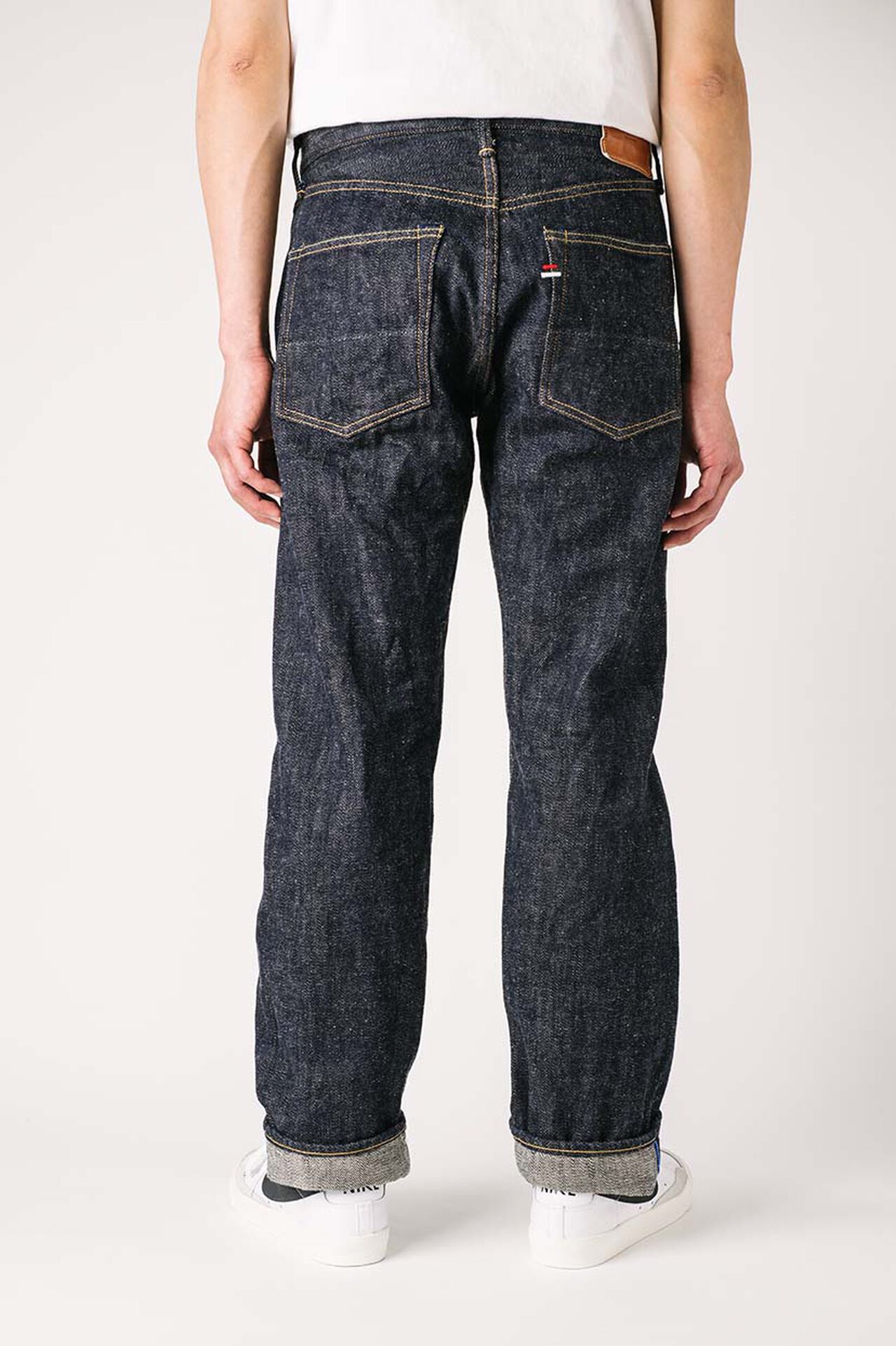 MI0805R
"Miyabi" 18.7oz Regular Straight Jeans,, large image number 2