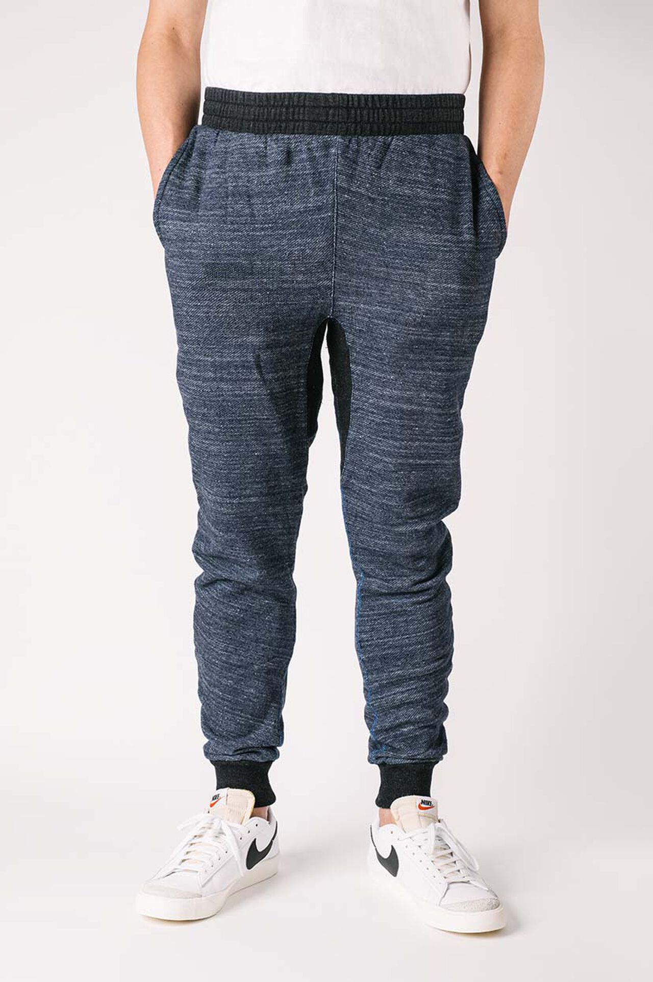 HY2348SO Loopback Indigo dyed "HAYATE" Sweatpants,, large image number 0