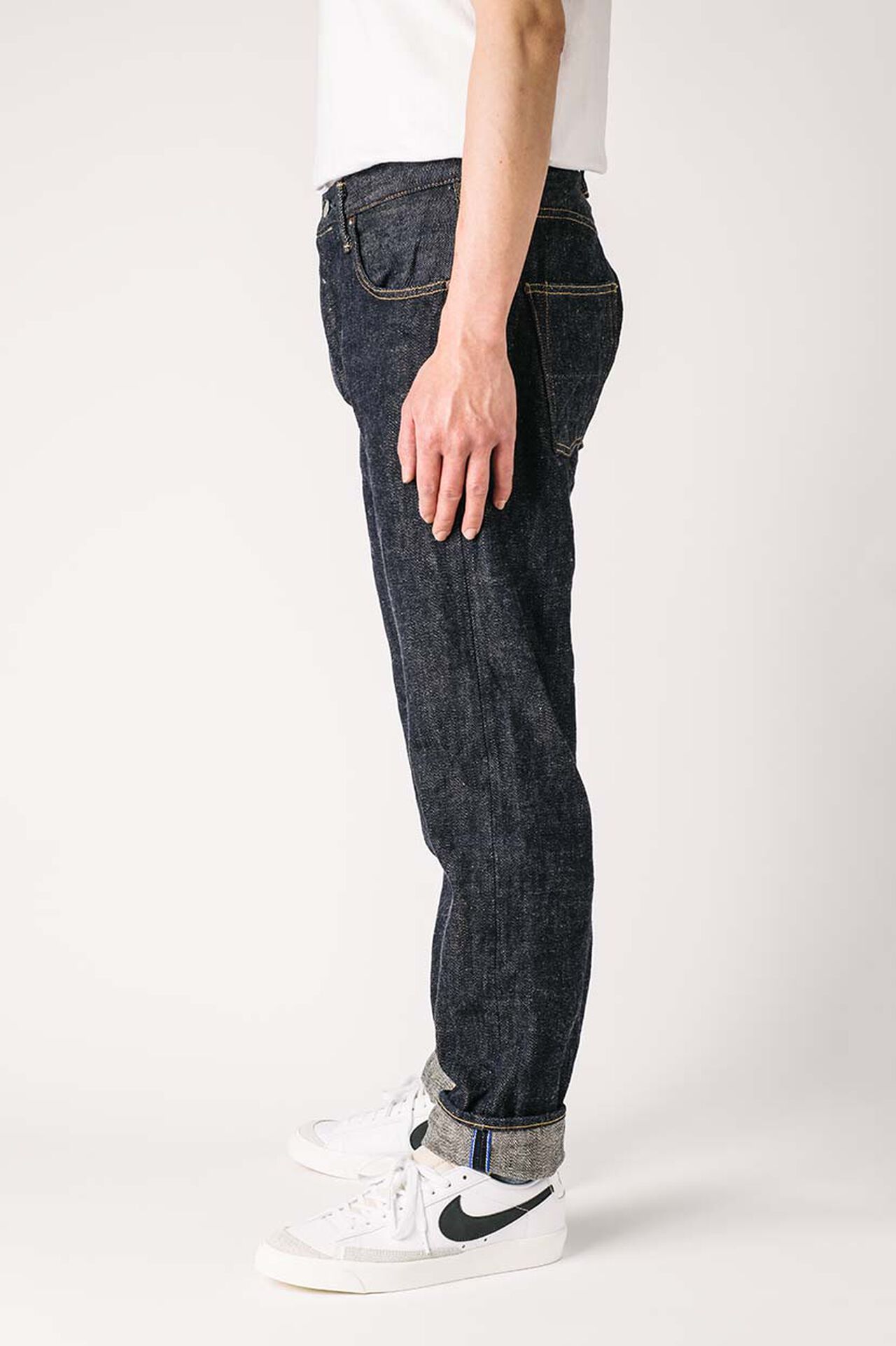 MI8783HT
"Miyabi" 18.7oz 
High Tapered Jeans,, large image number 4