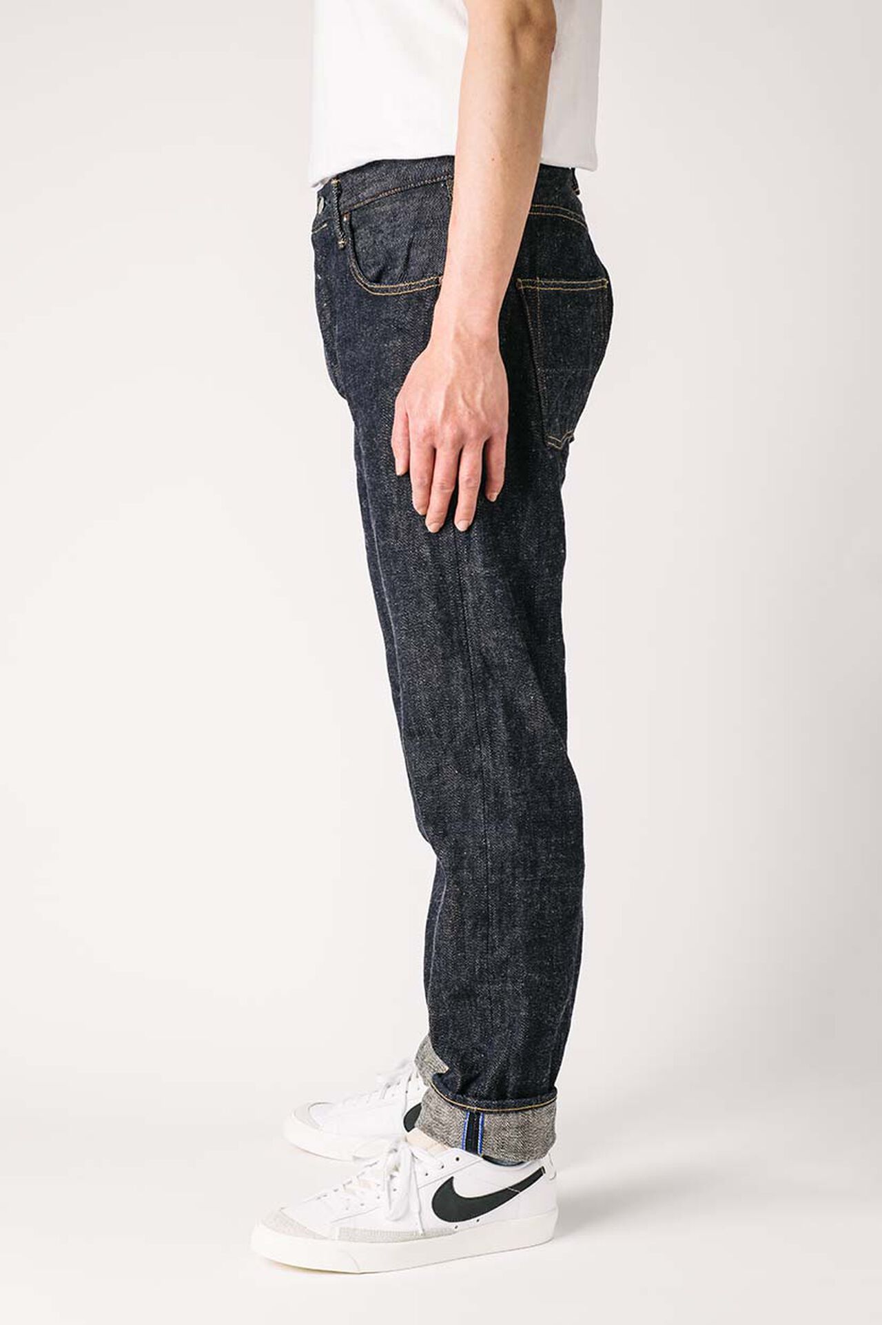 MI8783HT
"Miyabi" 18.7oz 
High Tapered Jeans image number 4