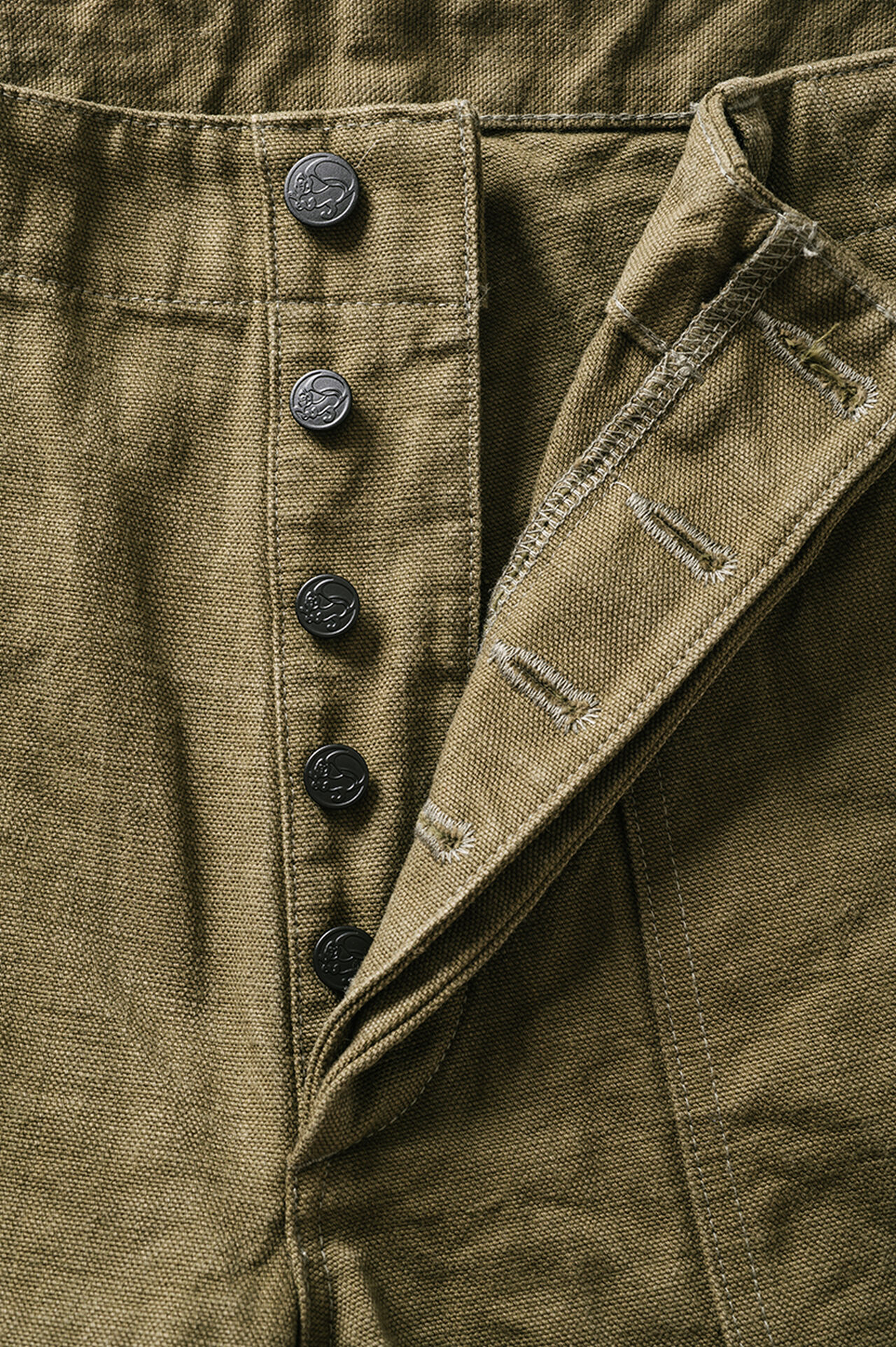 YO0905BKROLV 25OZ UTILITY OLIVE PANTS,, large image number 11