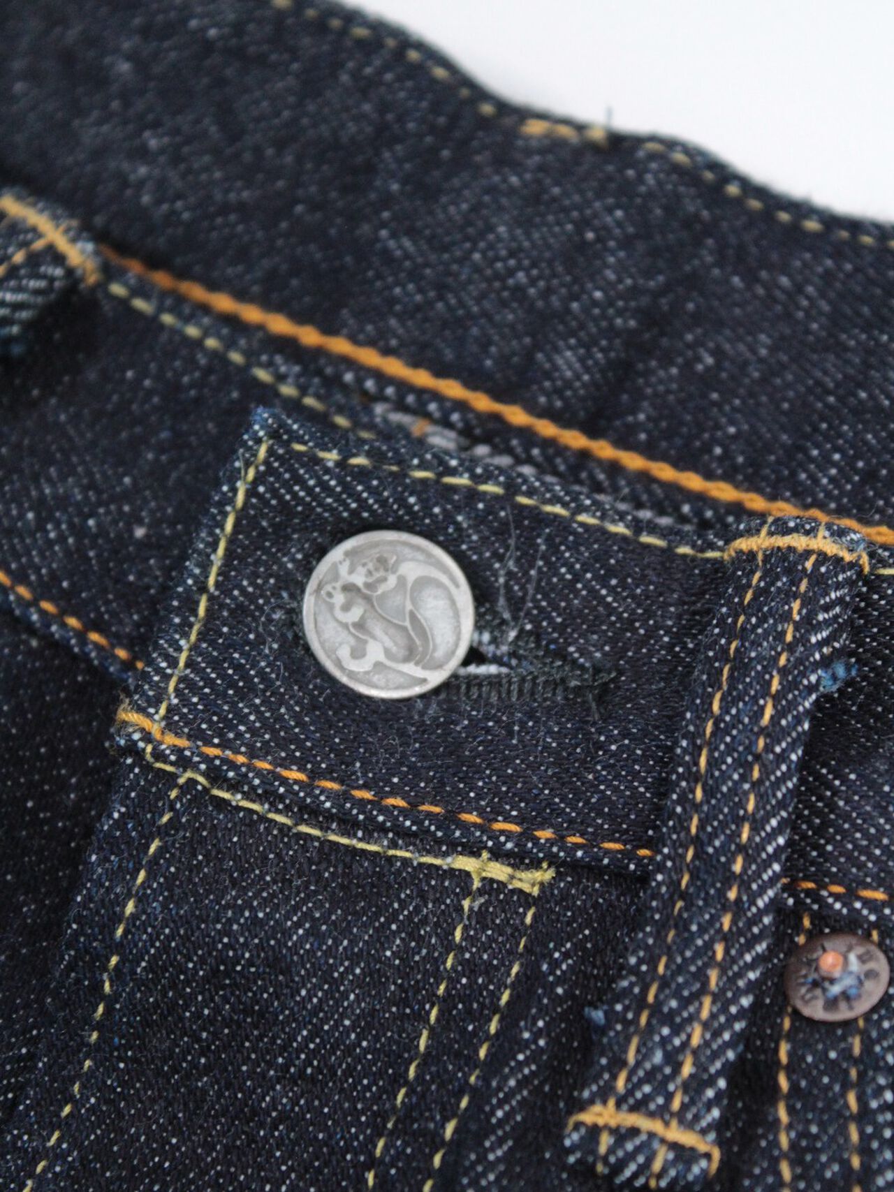 rSFU 15.5oz "FUUMA"レトロストレッチ セルヴィッジ ストリートテーパードジーンズ,, large image number 3