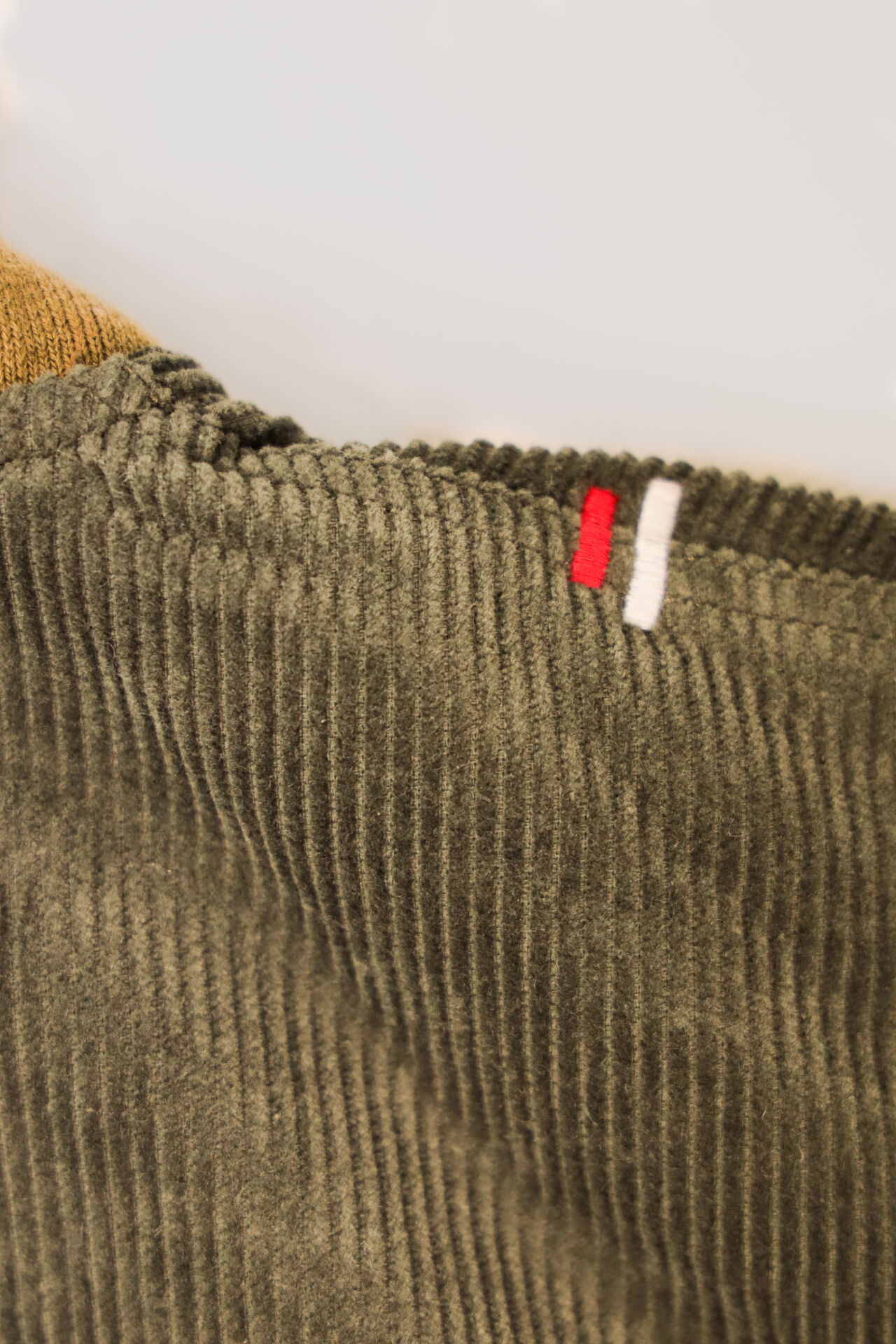 TNK501SZA "Sazanami" Corduroy Jacket (Olive),, large image number 10