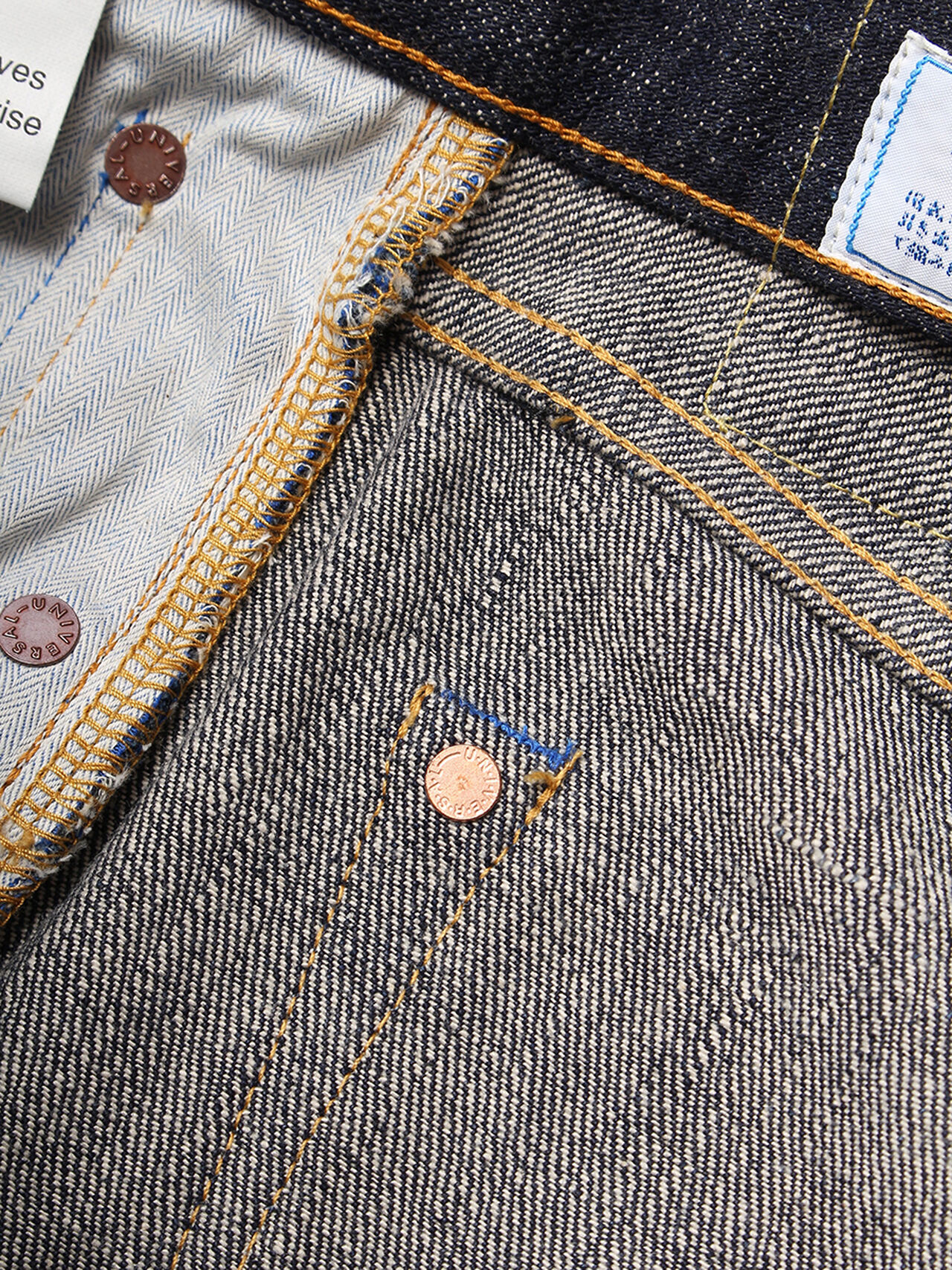 NS 16.5oz "Natural Indigo" Slim Jeans image number 7