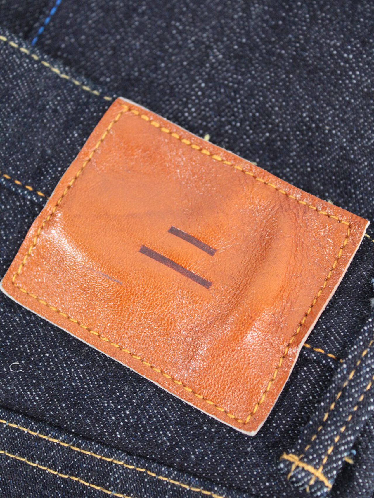 rSFU 15.5oz "FUUMA" Retro Sen Selvedge Street Tapered Jeans image number 12