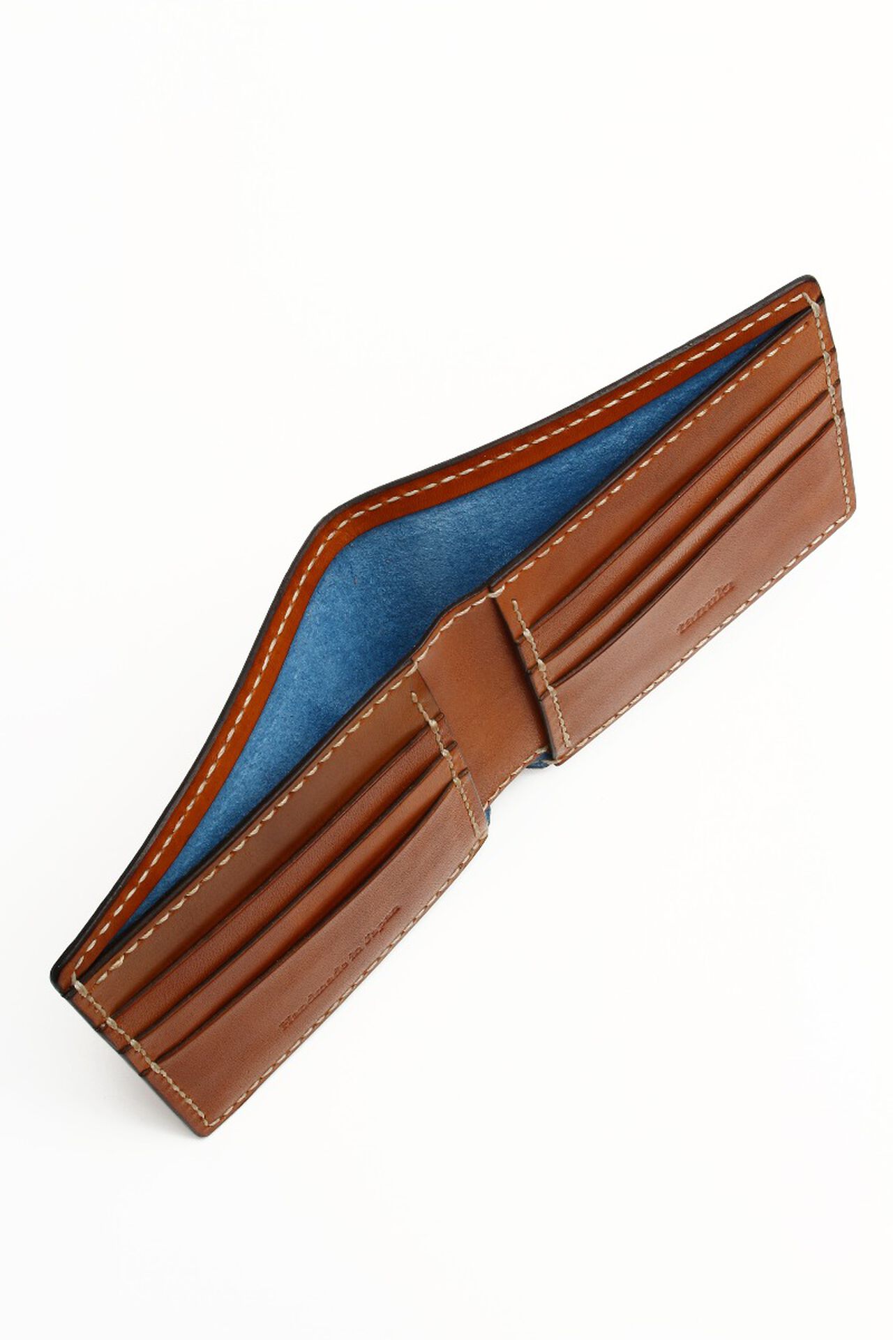 Saddle Short Wallet without Coin Pocket (BROWN),, large image number 7