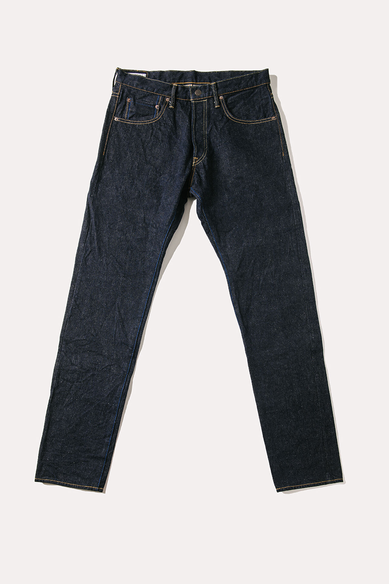 NHT 16.5oz "Natural Indigo" High Tapered Jeans,, large image number 5