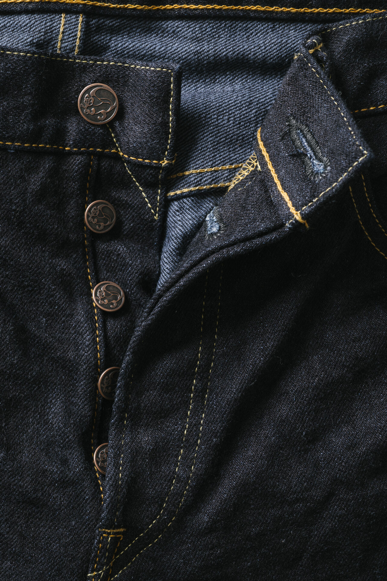 AMHT 15oz "AMAGUMO" ハイライズテーパードジーンズ,, large image number 13