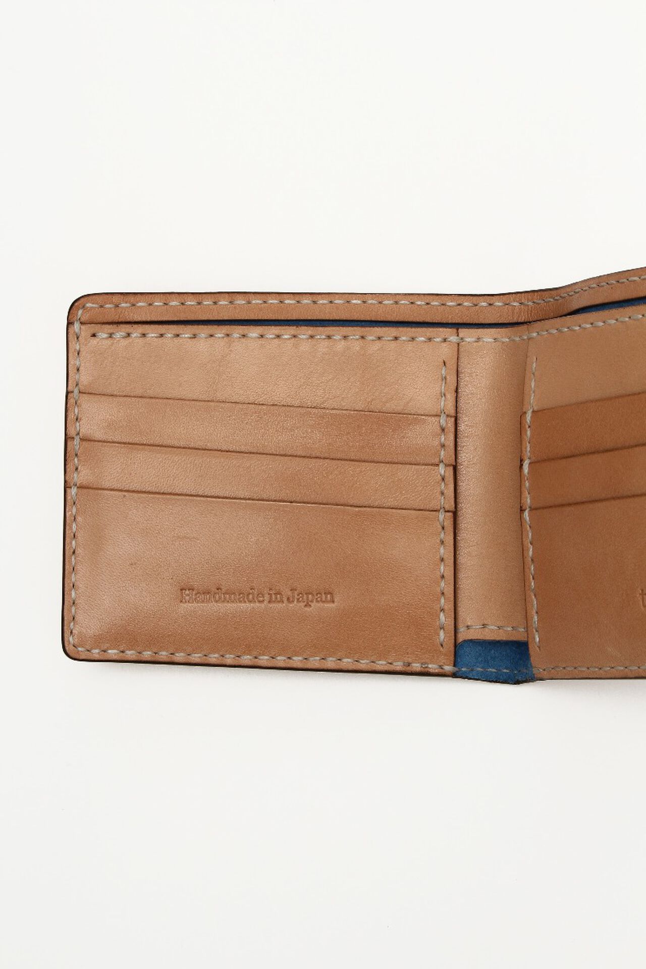 Saddle Short Wallet without Coin Pocket (NATURAL)⇥,, large image number 4