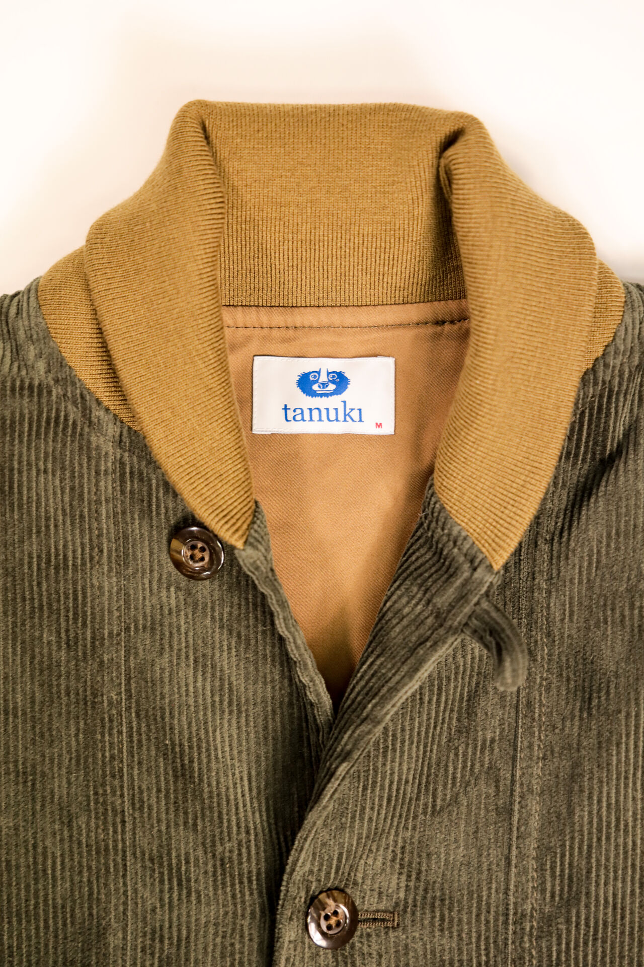 TNK501SZA "Sazanami" Corduroy Jacket (Olive),, large image number 4