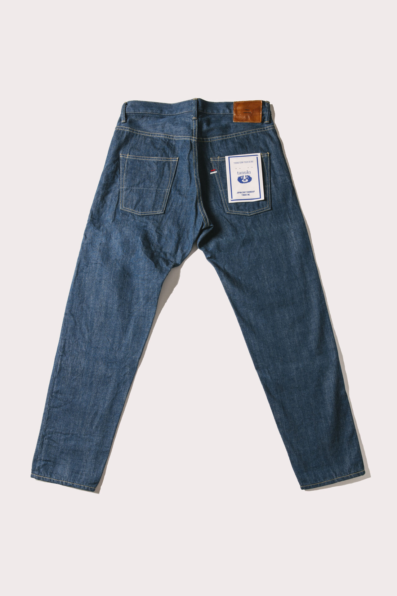 KDT 13oz "Kaze" Fade Blue Selvedge Draft Tapered Jeans,, large image number 6