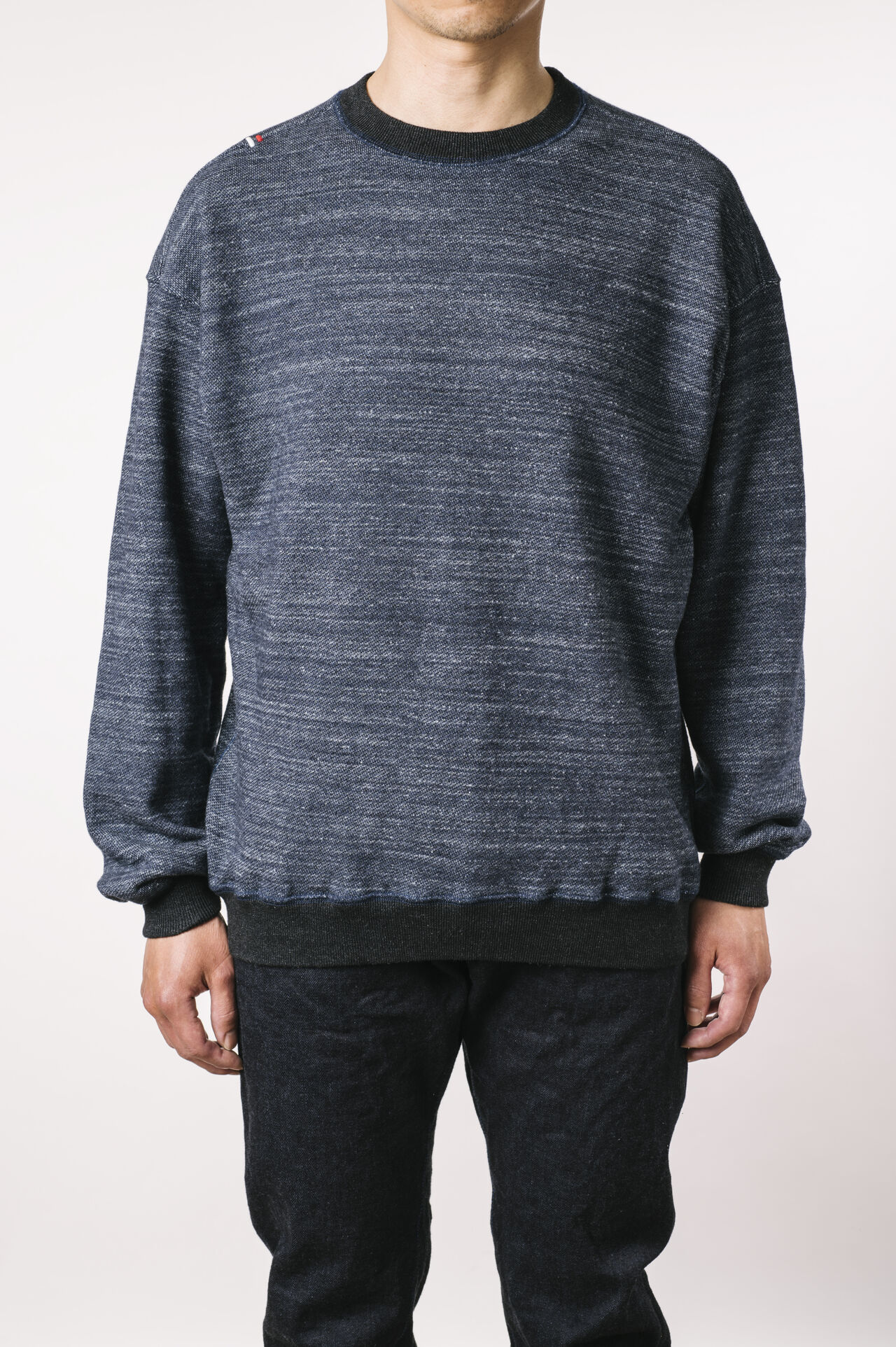 HY1716K "KUON" Indigo Sweatshirt,, large image number 0