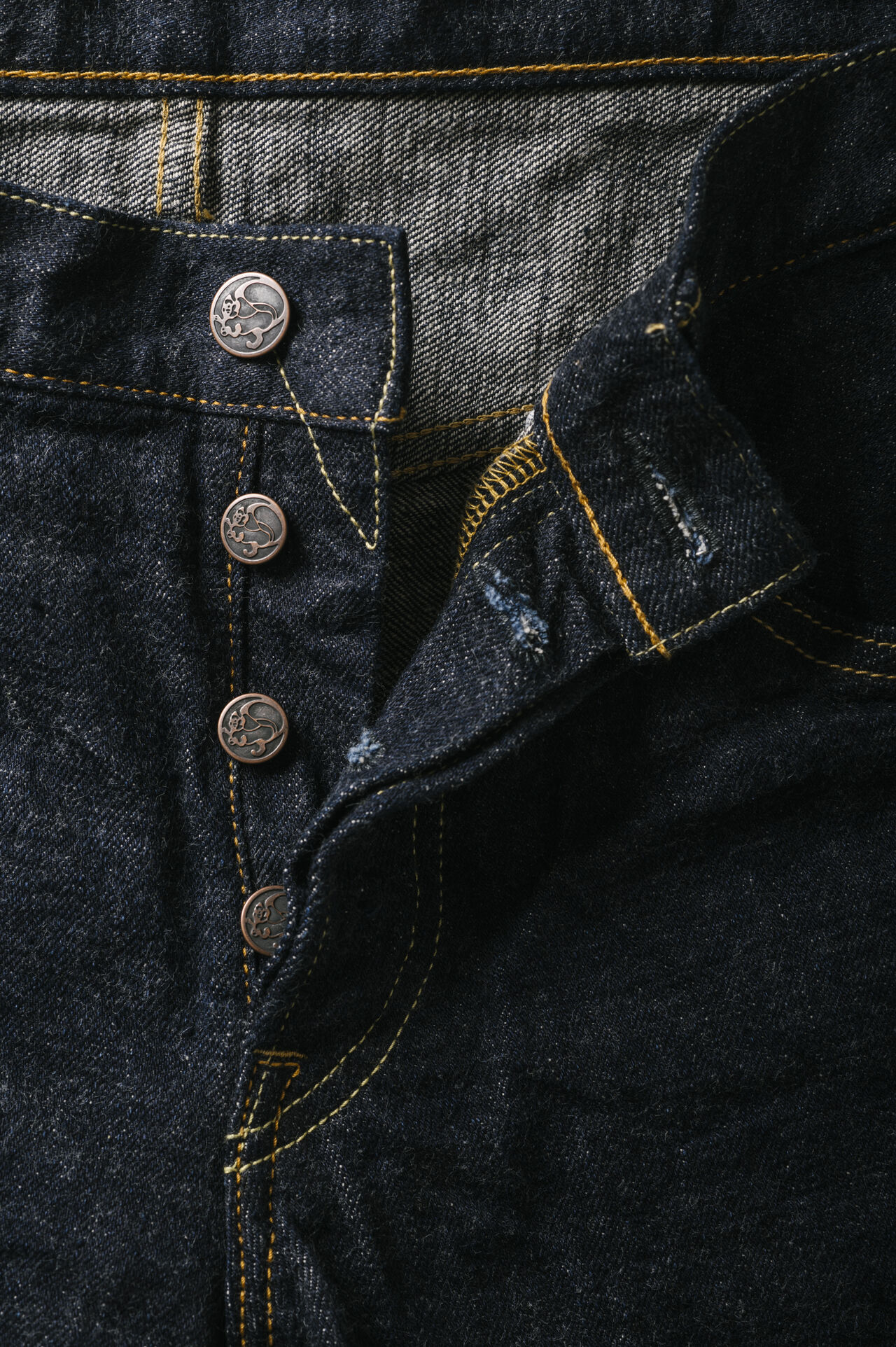TT 12.5oz "天 (Ten)" Tapered Jeans image number 13