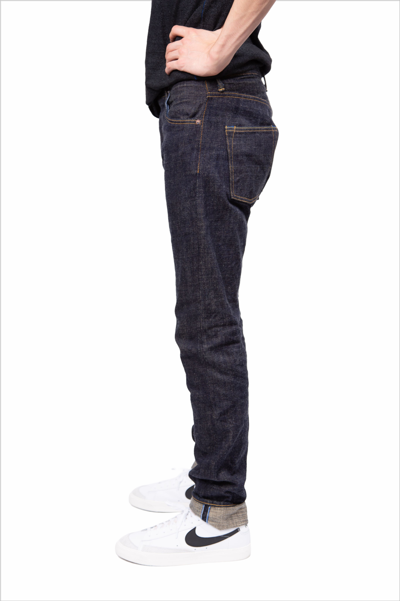 ZBHT 15oz "Zetto Benkei" High Rise Tapered Jeans,, large image number 2