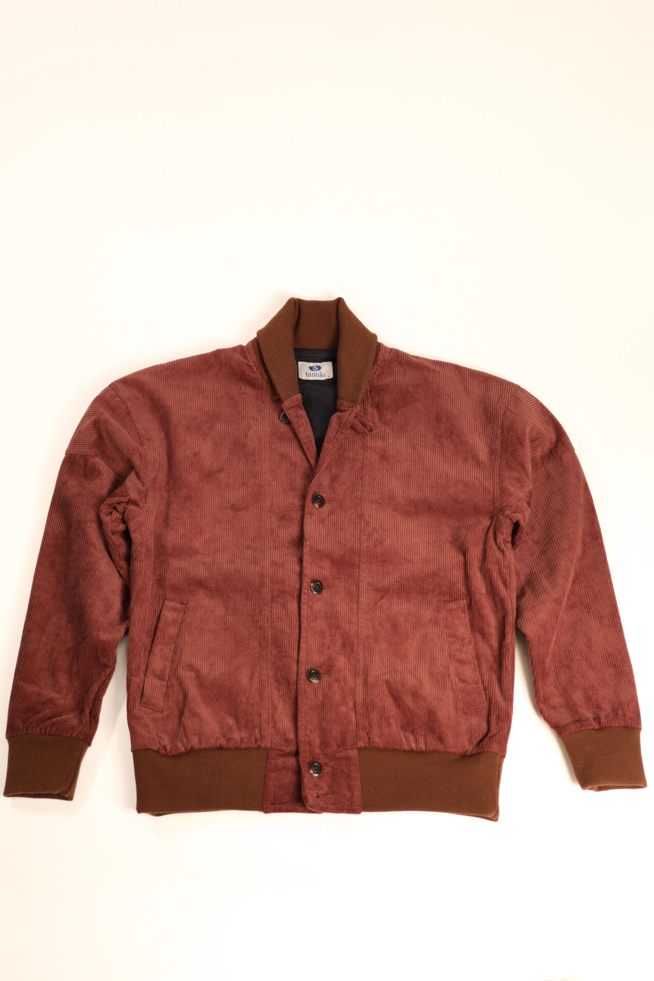 TNK501SZA "Sazanami" Corduroy Jacket (Brown) image number 11