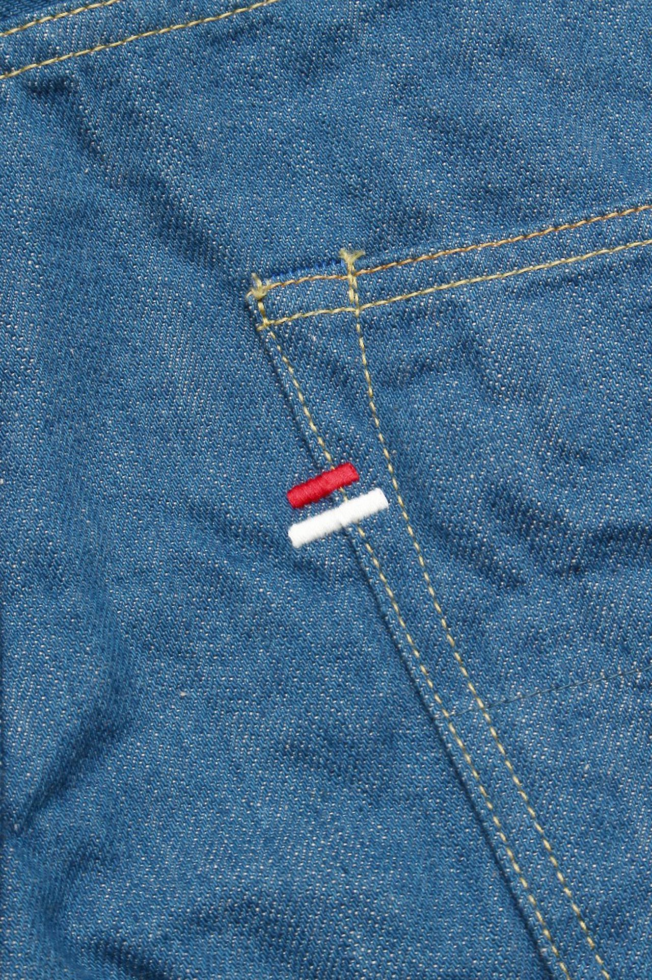 KHT 13oz "Kaze" Fade Blue High Tapered Jeans,, large image number 8
