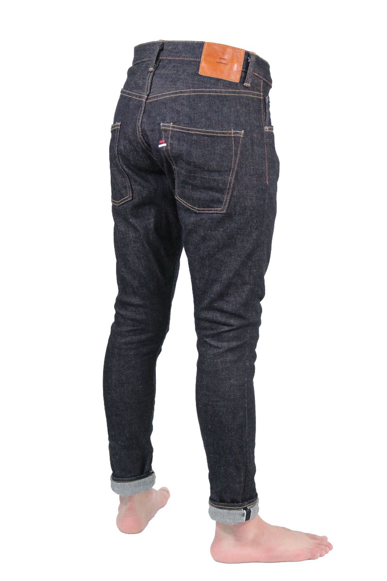 rSFU 15.5oz "FUUMA" Retro Sen Selvedge Street Tapered Jeans image number 2