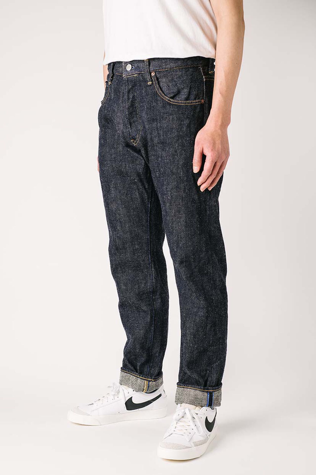 MI8783HT
"Miyabi" 18.7oz 
High Tapered Jeans,, large image number 1