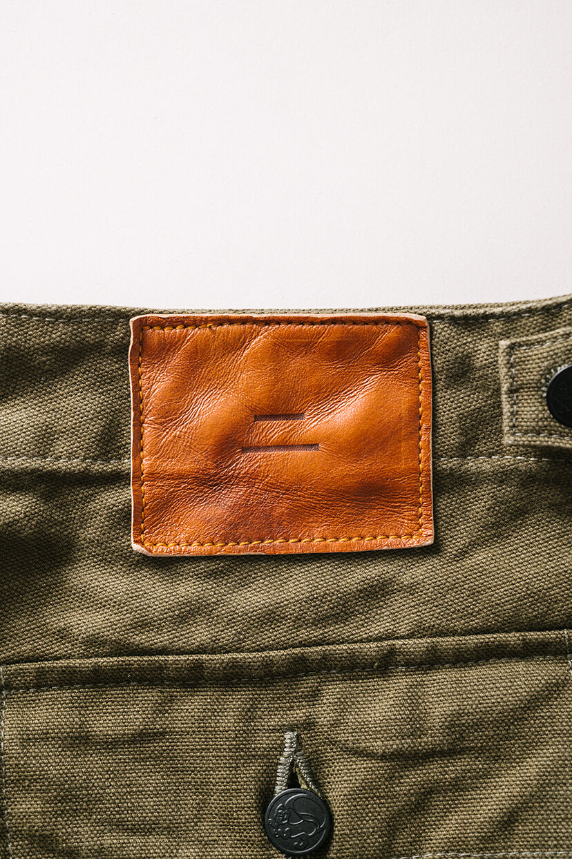 Buy YO0905BKROLV 25OZ UTILITY OLIVE PANTS for JPY 24000 | Tanuki