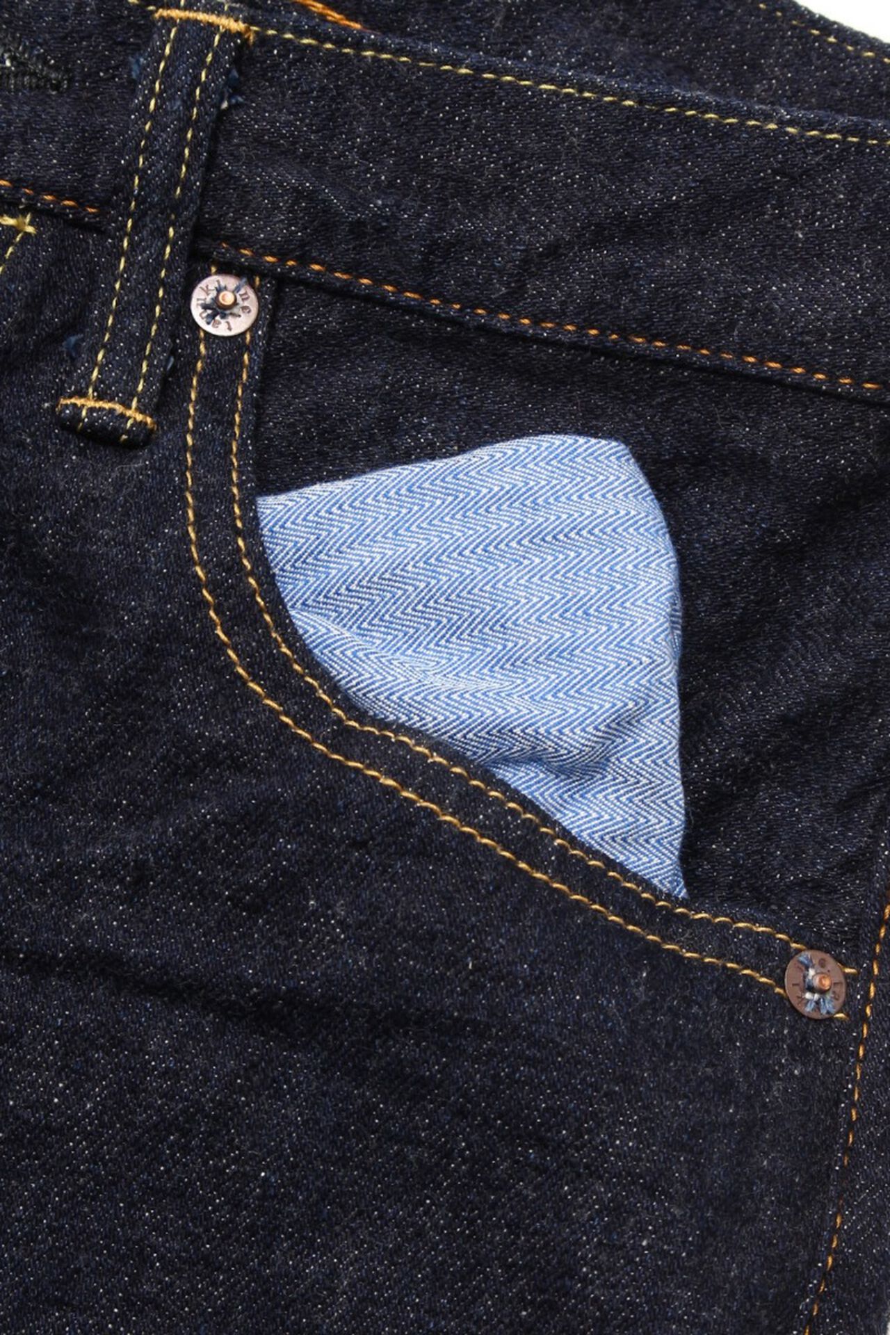 THT 12.5oz "天 (Ten)" High Tapered Jeans,, large image number 11