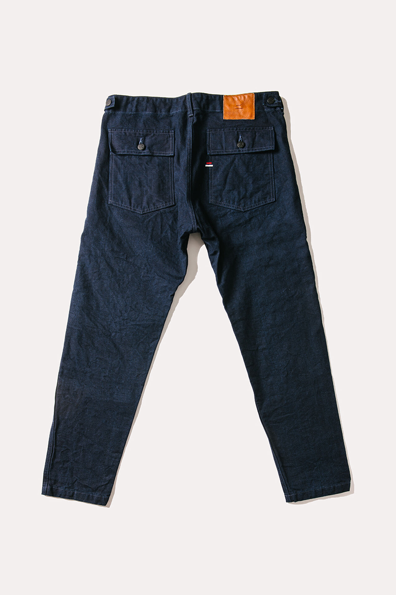 YO0905BKRID 25OZ UTILITY INDIGO PANTS image number 5