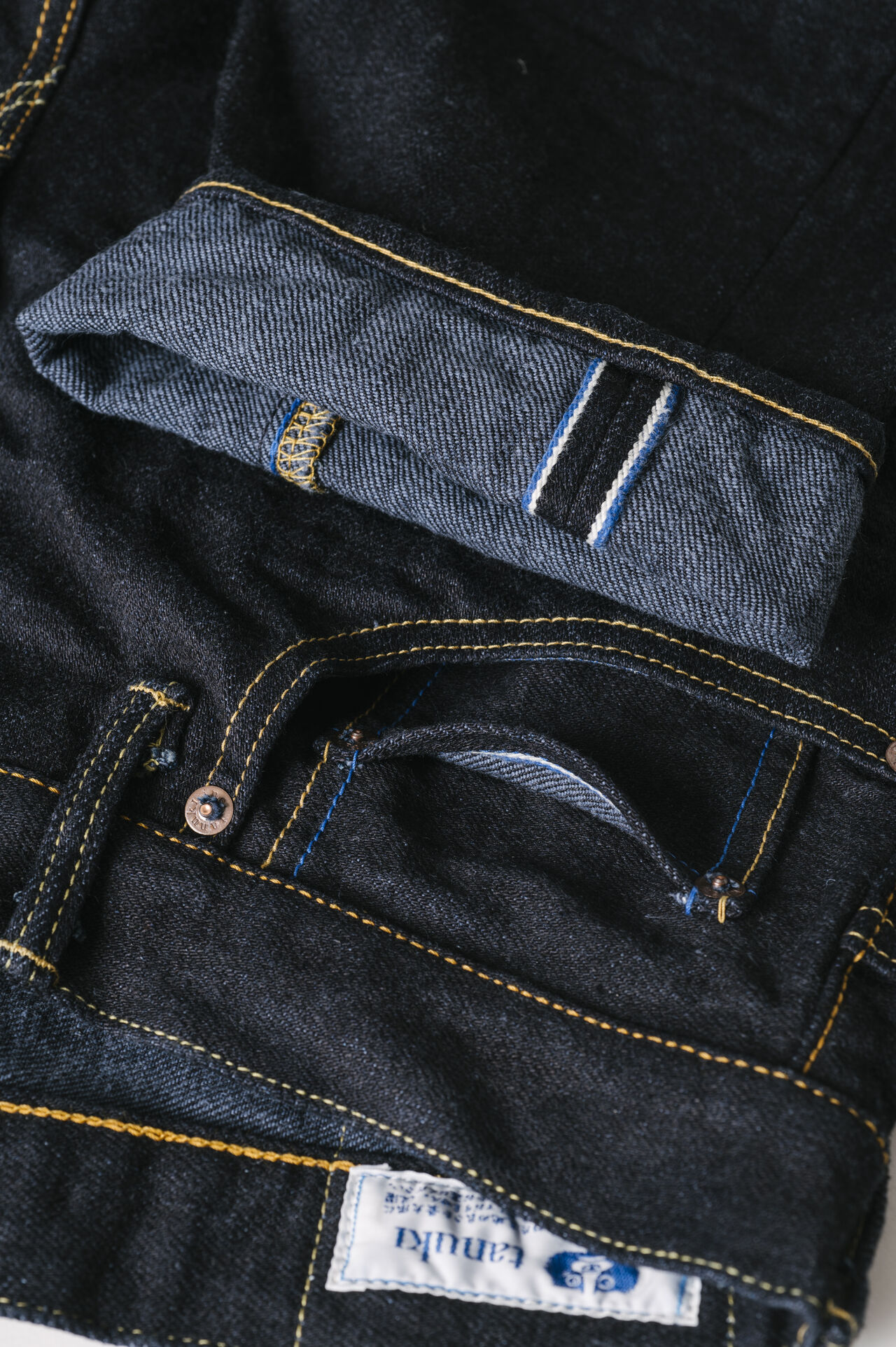 AMHT 15oz "AMAGUMO" ハイライズテーパードジーンズ,, large image number 10