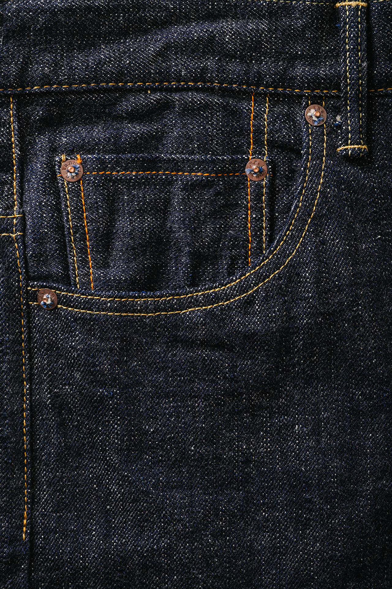 ZFU"ZETTO" 14oz ストリートテーパードジーンズ,, large image number 12