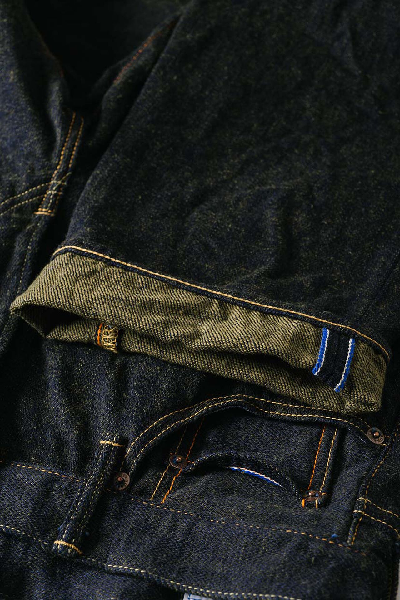 HK6561R
"Heavy Kusaki" 19.5oz
Regular Straight Jeans image number 8