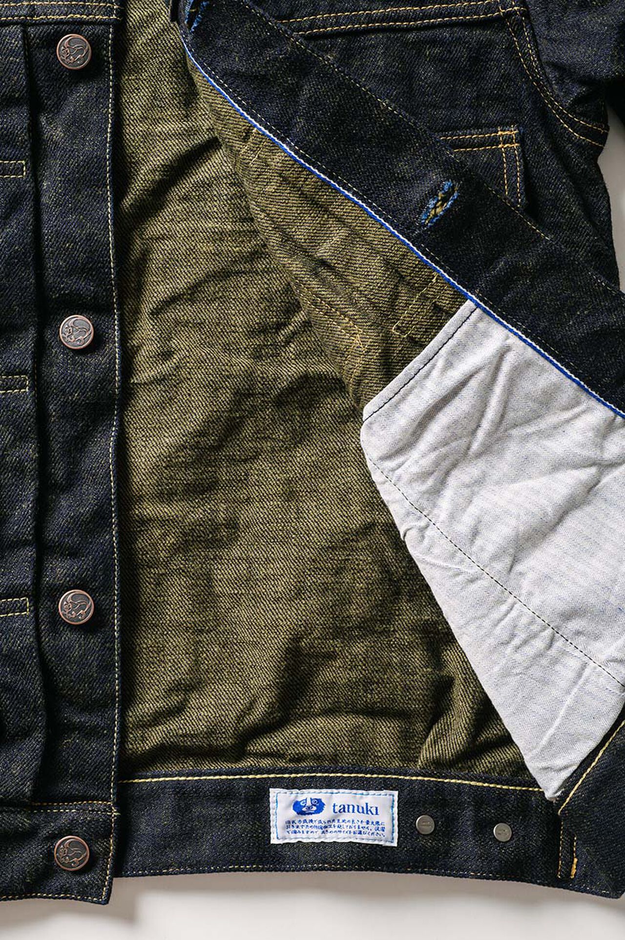 HKJKT2 19.5oz "Heavy Kusaki" ハンドウォーマー付2ndタイプジャケット,, large image number 7