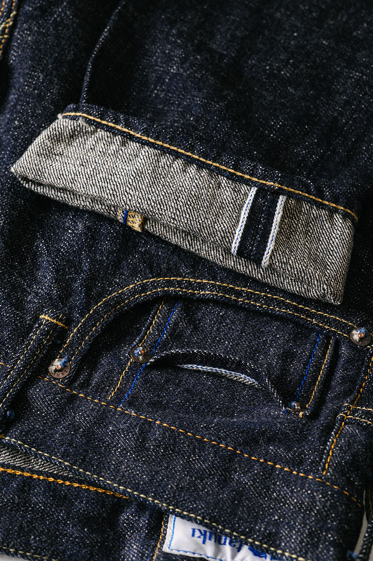 ZHT 14oz "Zetto" High Tapered Jeans image number 18