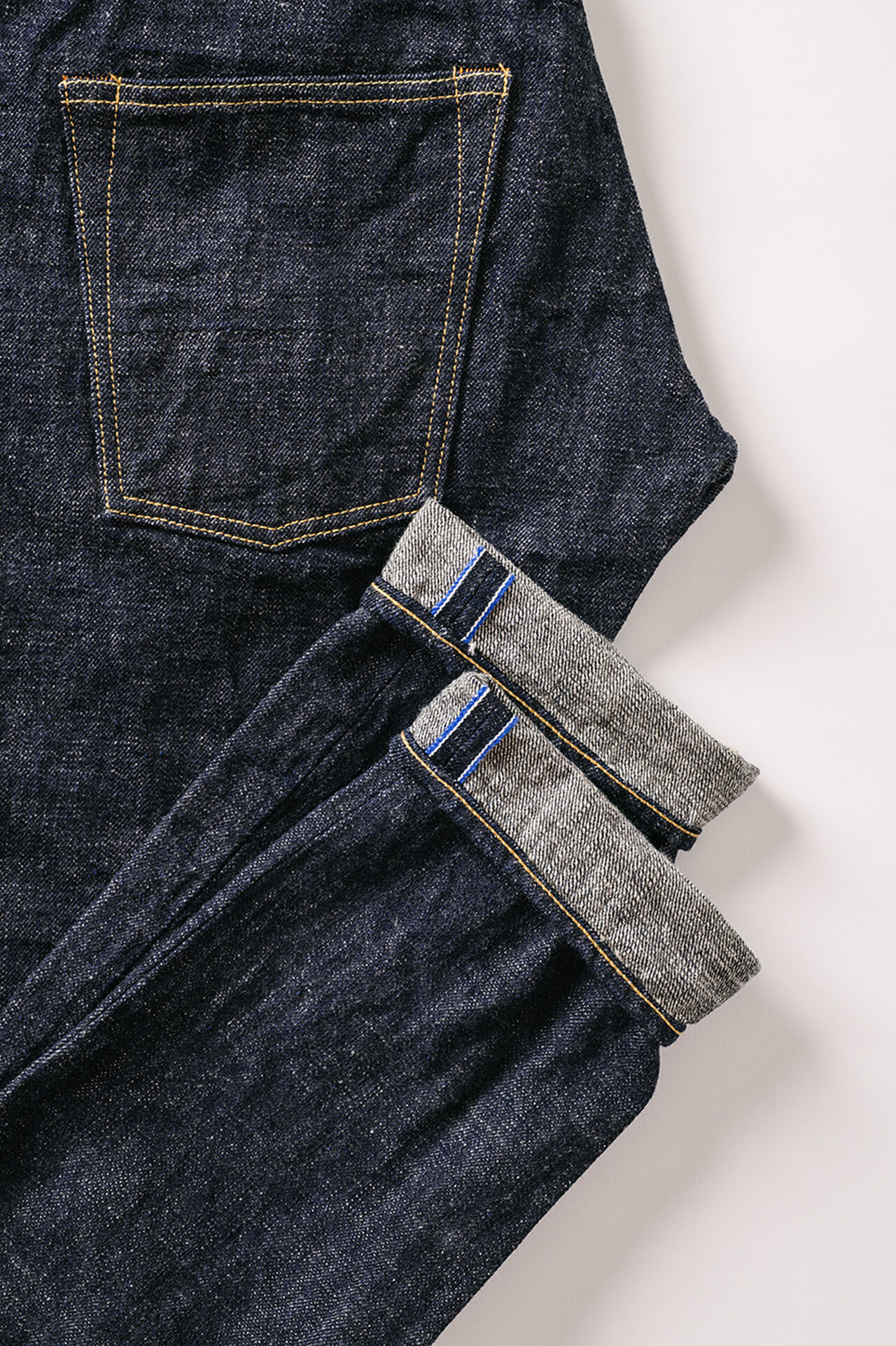 Z0830FU 14oz "FUUMA" Selvedge Street Tapered Jeans image number 9