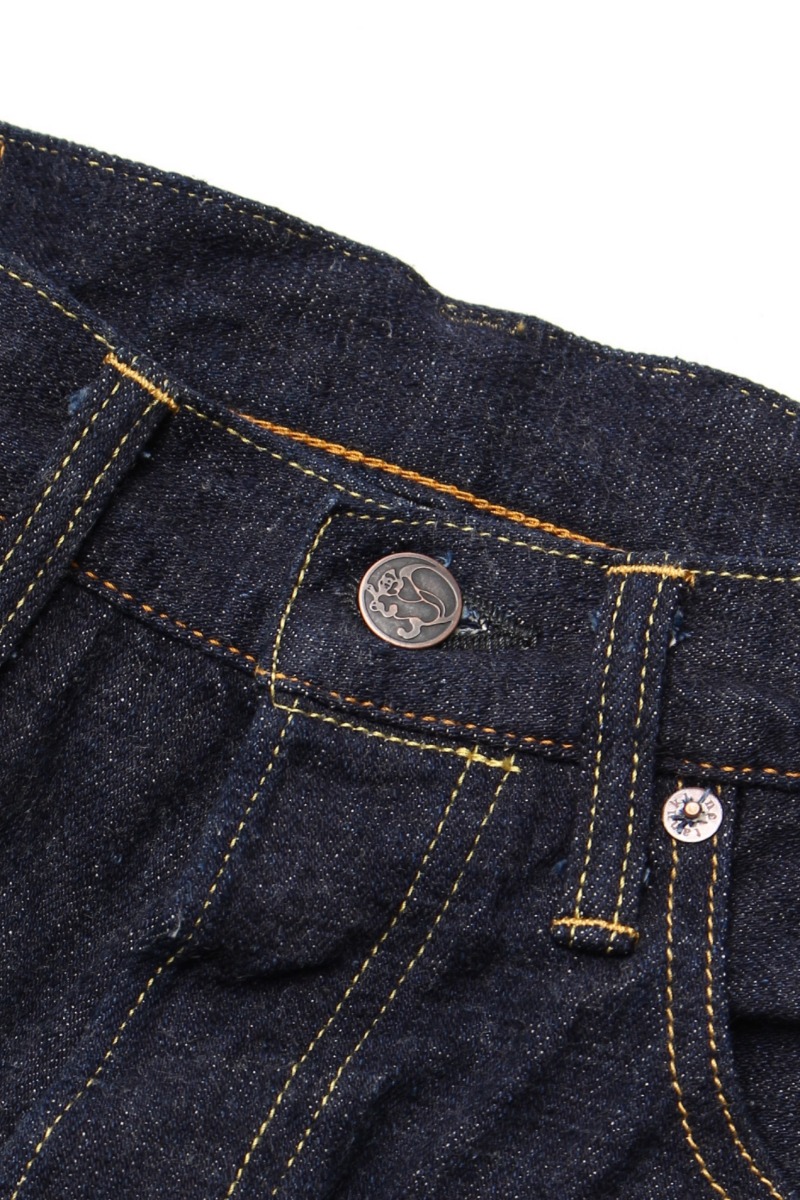 THT 12.5oz "天 (Ten)" High Tapered Jeans,, large image number 3