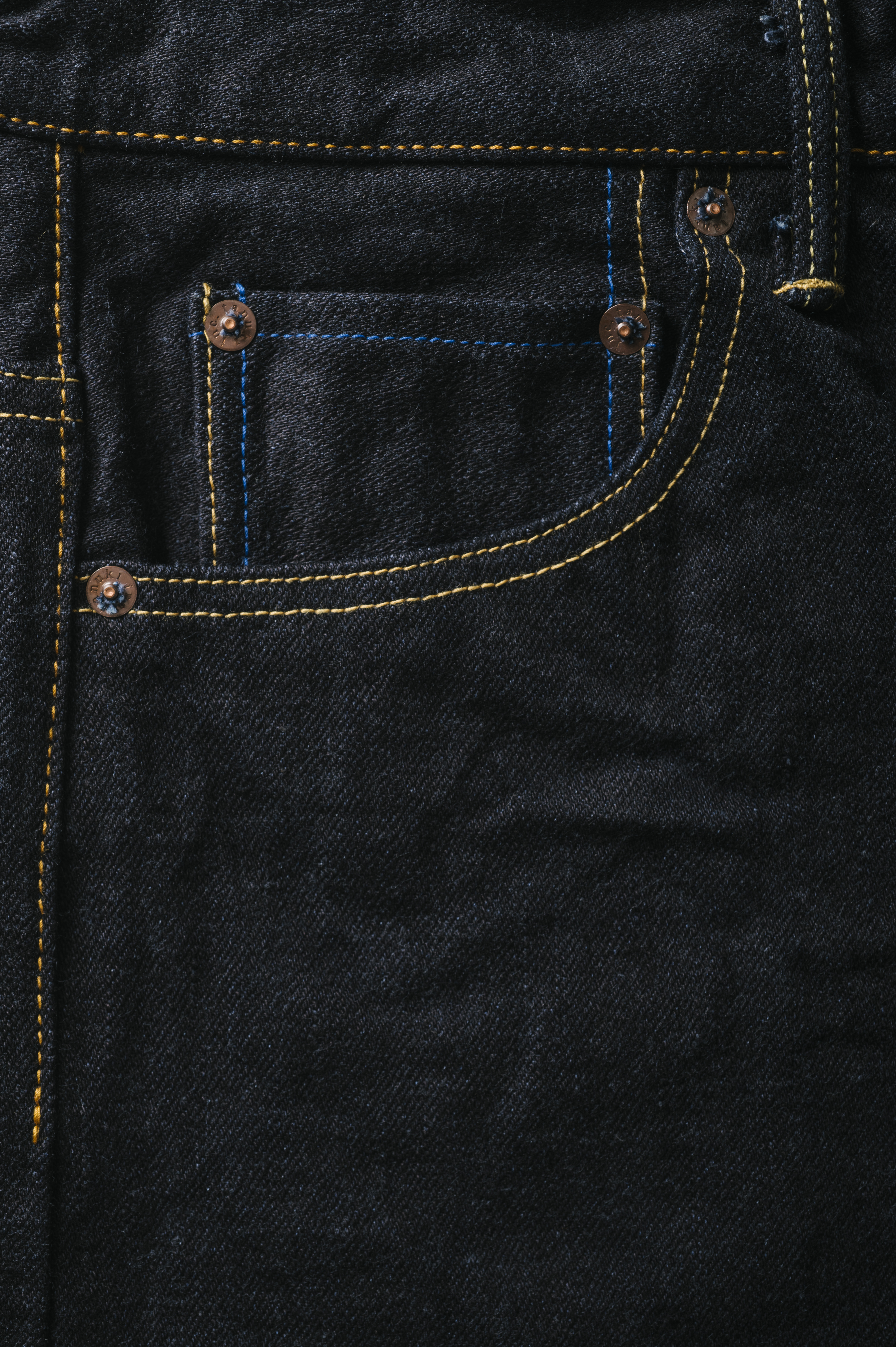 AM6651T 15oz "AMAGUMO" Tapered Jeans,, large image number 12