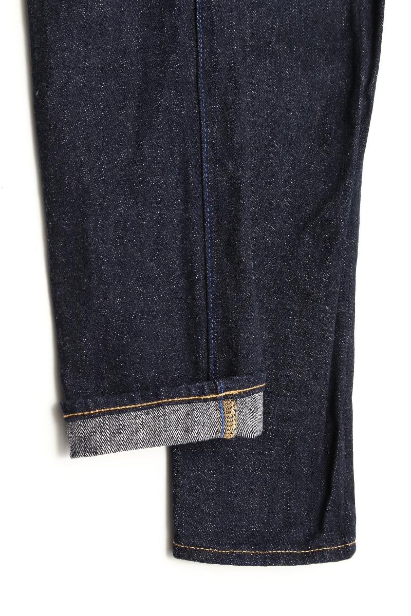 NST 16oz "SEN" Natural Indigo Tapered Jeans,, large image number 14