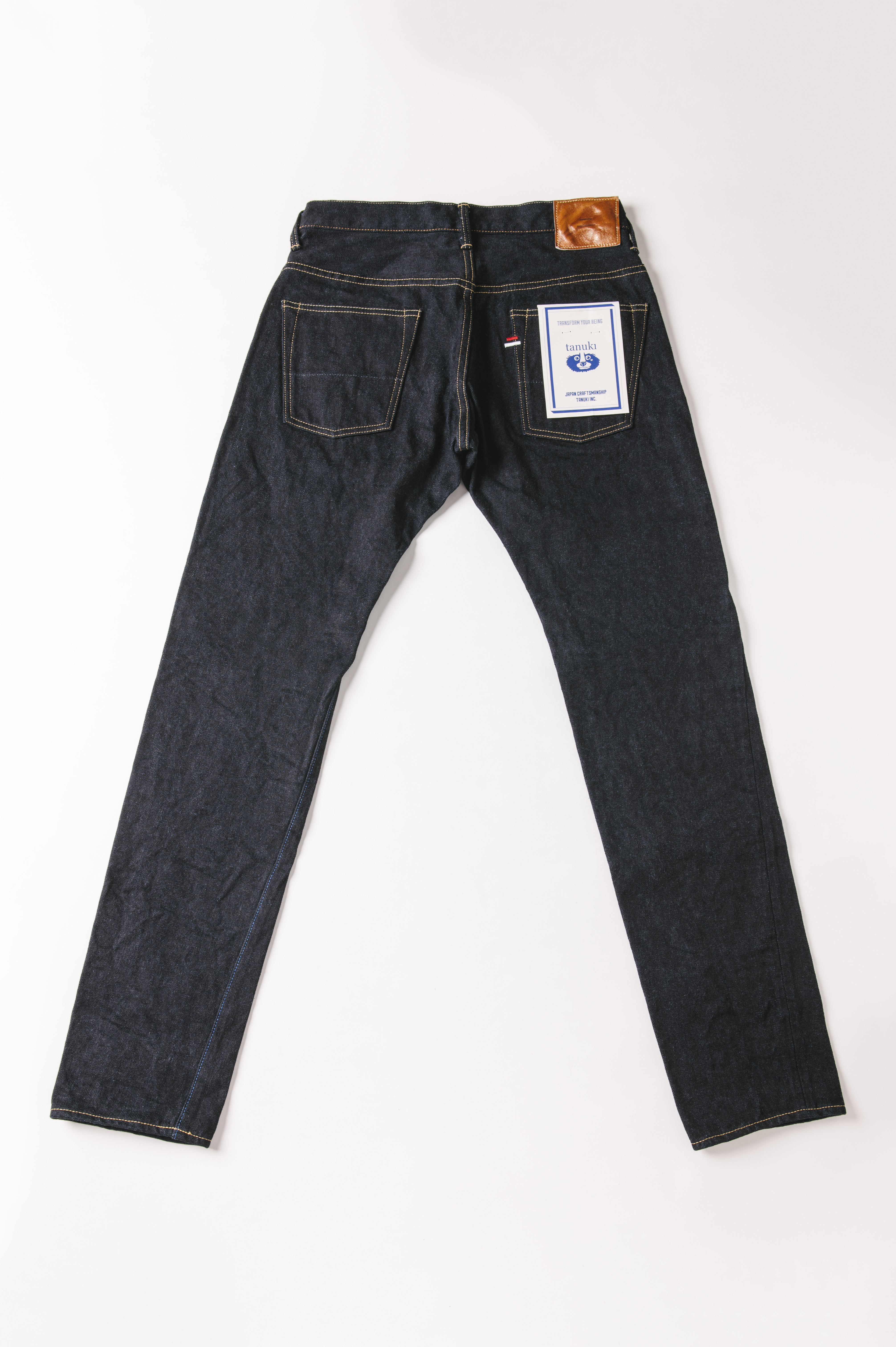 AM6651T 15oz "AMAGUMO" Tapered Jeans,, large image number 5