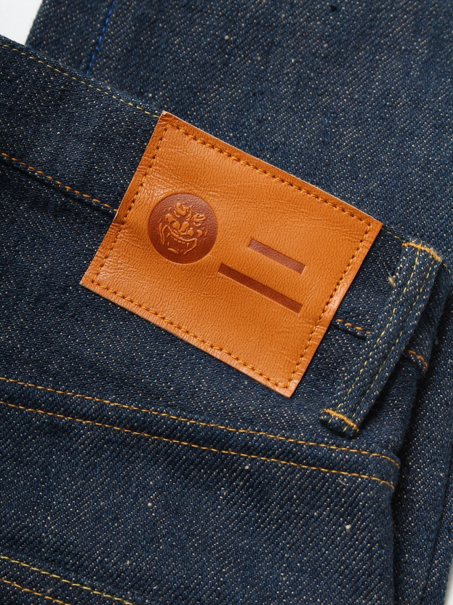 Buy OTR ONI x TANUKI Collaboration 21.5oz Secret Denim Regular Jeans ...